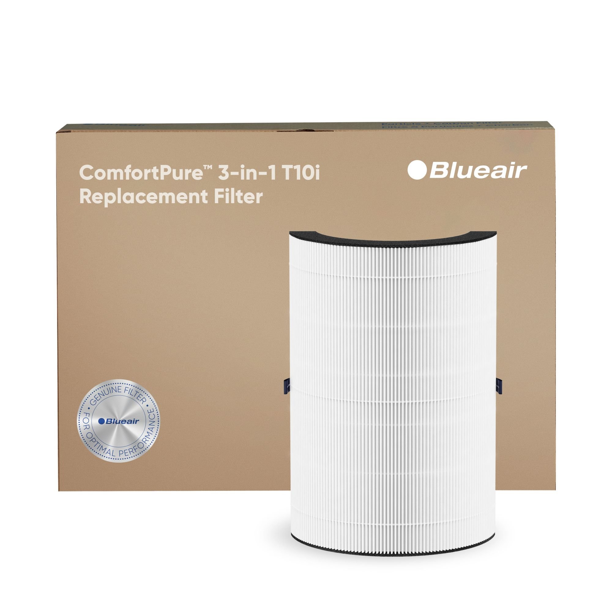 Blueair ComfortPure 3 in 1 Air Purifer T10i Replacement Filter - White