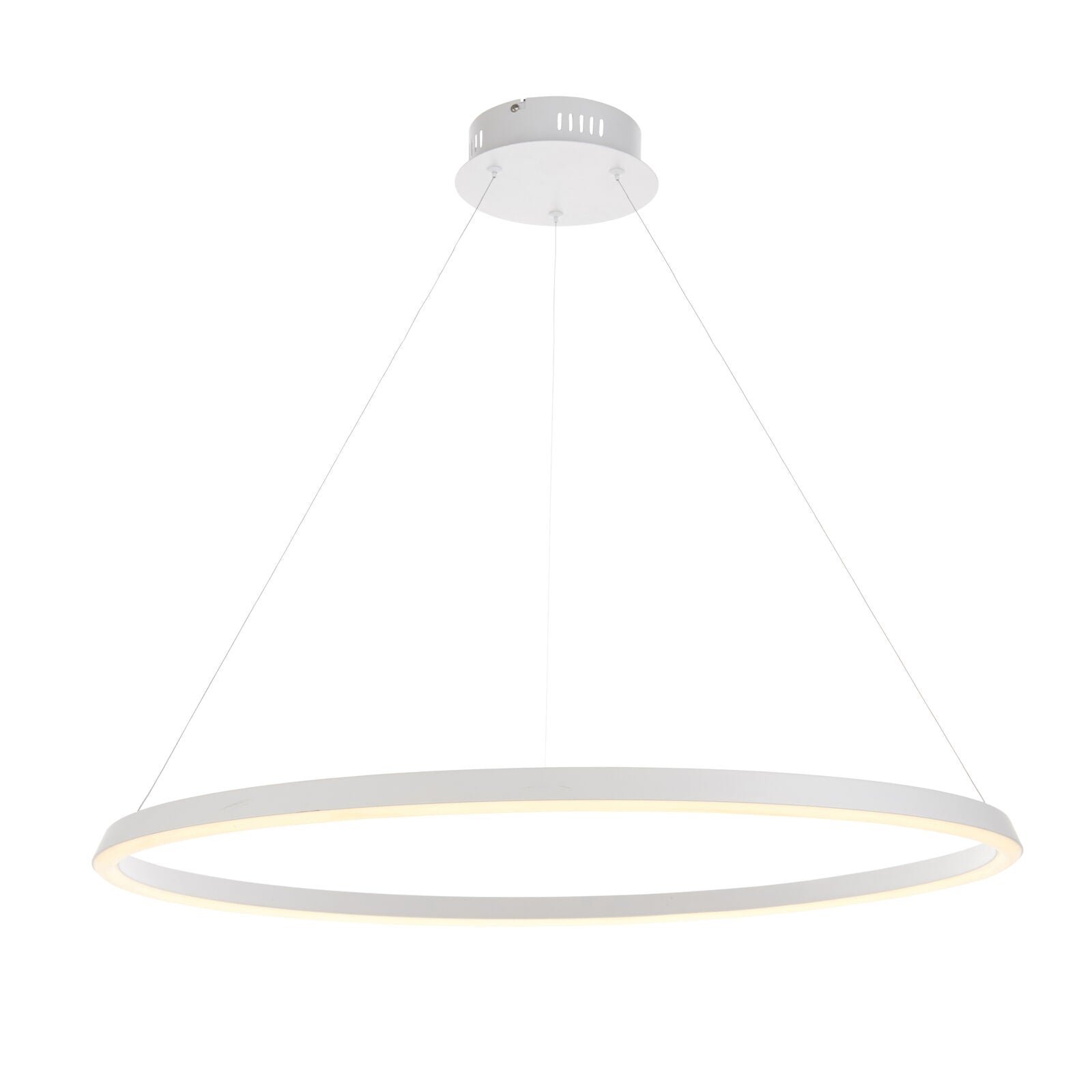 Loops Direct 45W LED Ceiling Pendant Light - Matt White