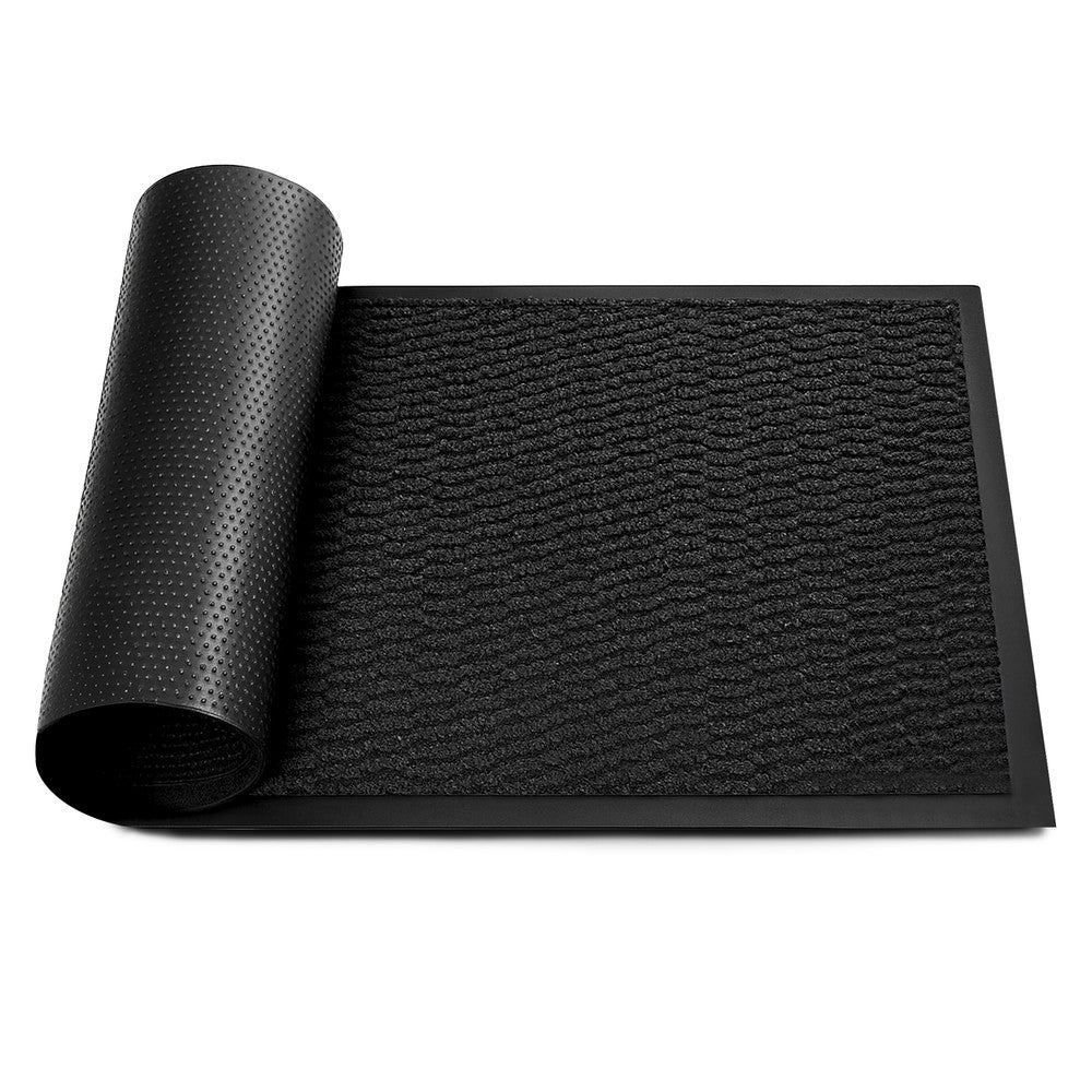 Keplin Washable Non-Slip Indoor and Outdoor Doormat 40 x 60cm - Anthracite
