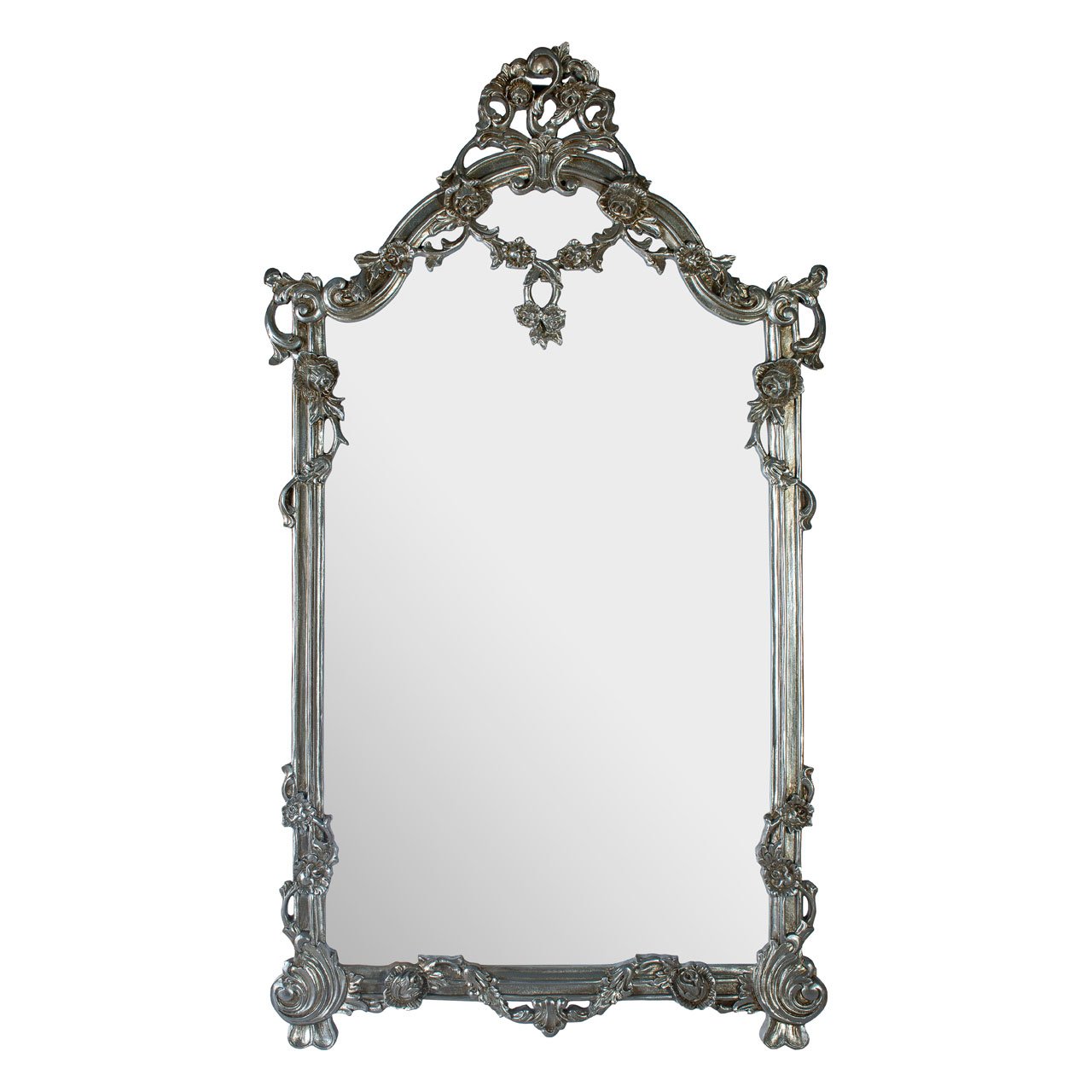 Orsina Juliet Rectangular Framed Wall Mirror. – Gold