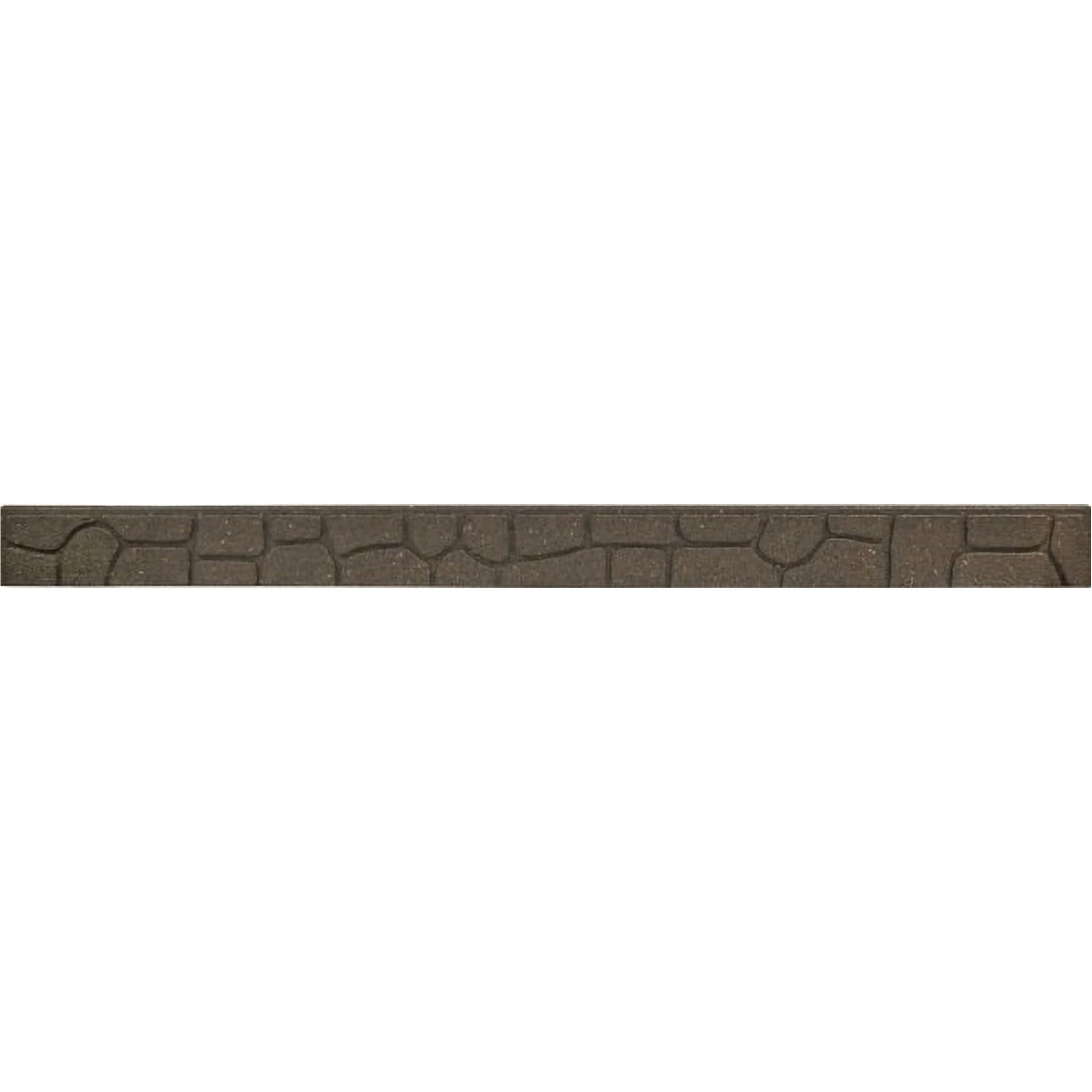 Primrose Border Stone Effect Flexible Garden Edging 1.2m Sections - Pack of 5