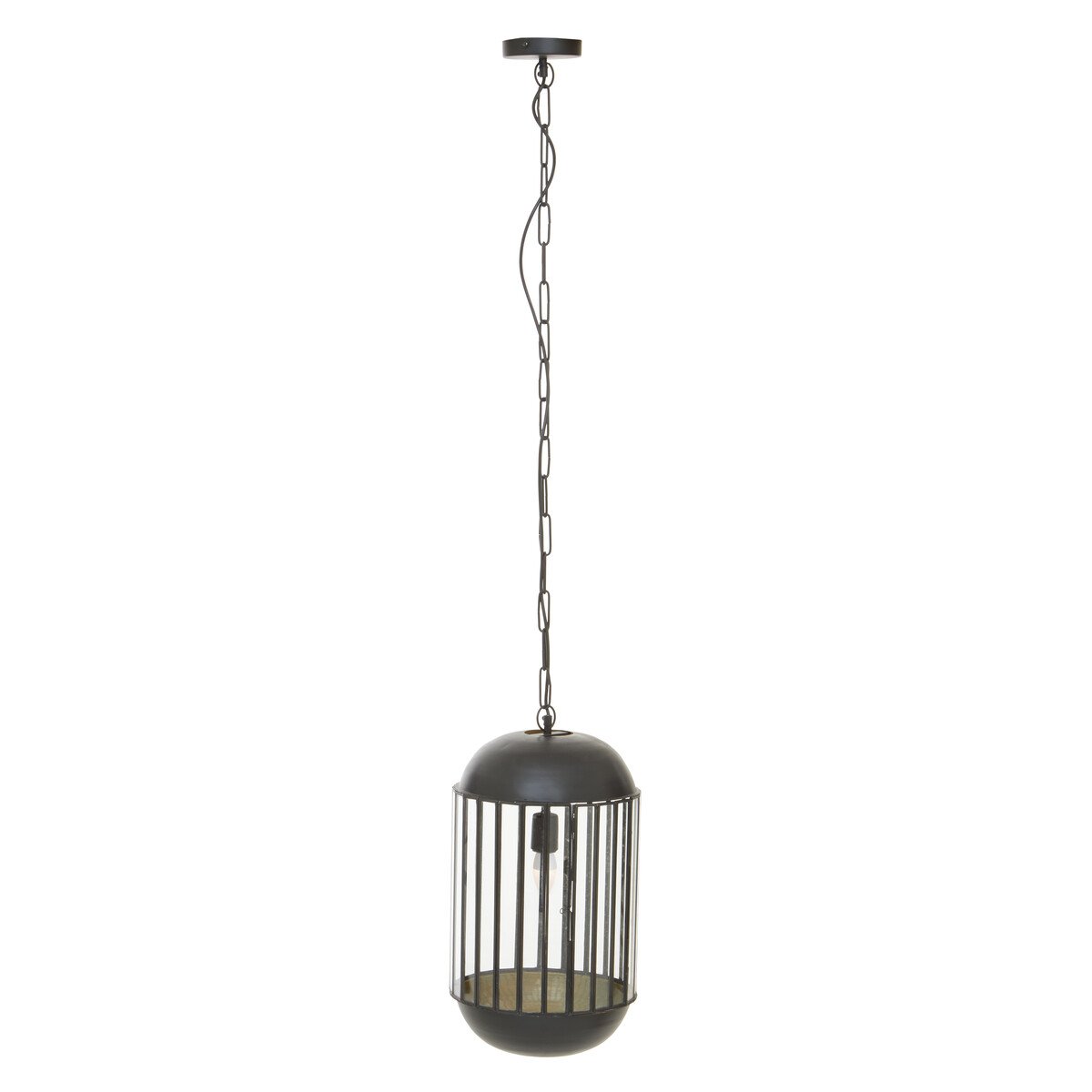 Orsina Preston Metal and Glass Pendant Light - Multicoloured