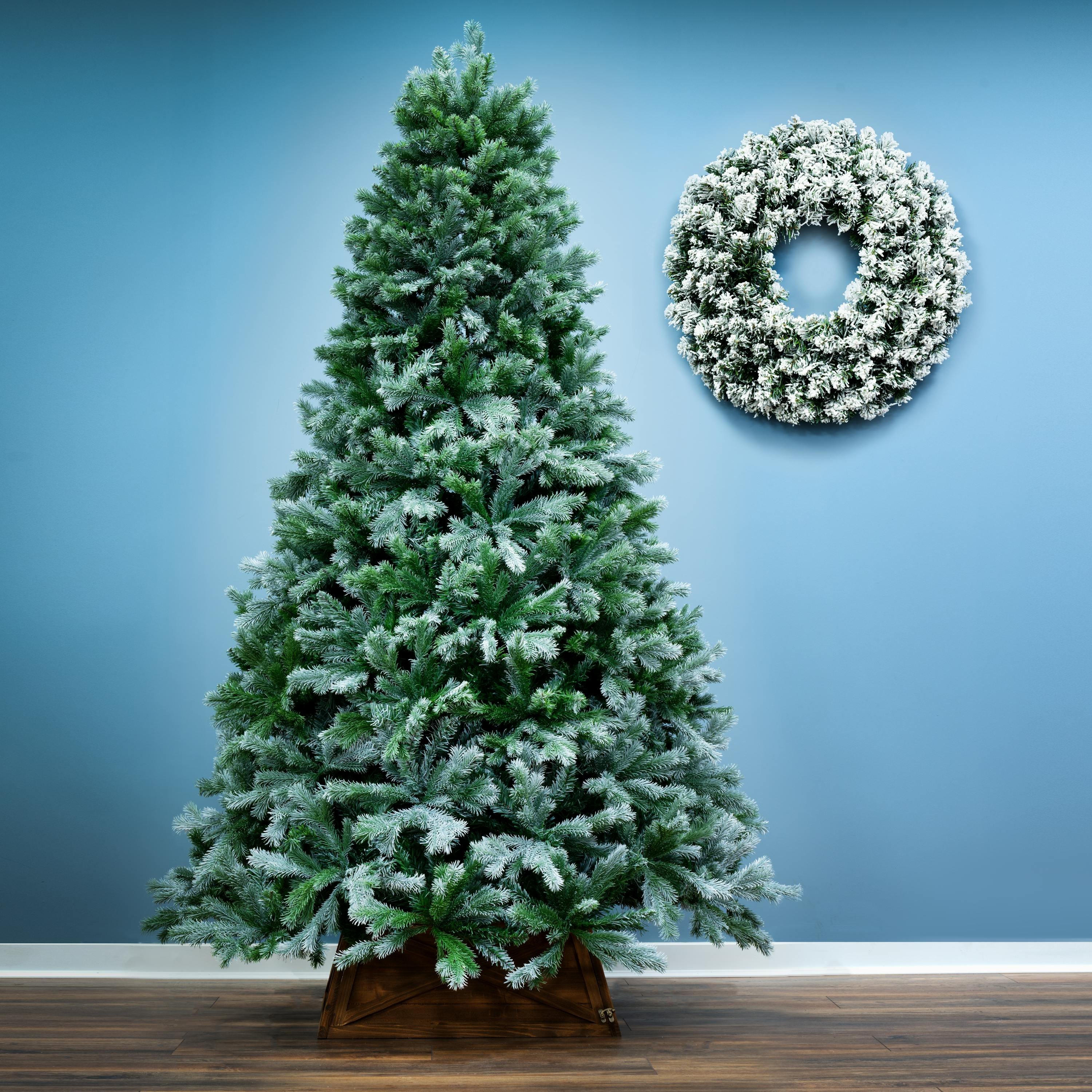 Christmas Tree World 6ft Arbor Blue Pine Christmas Tree