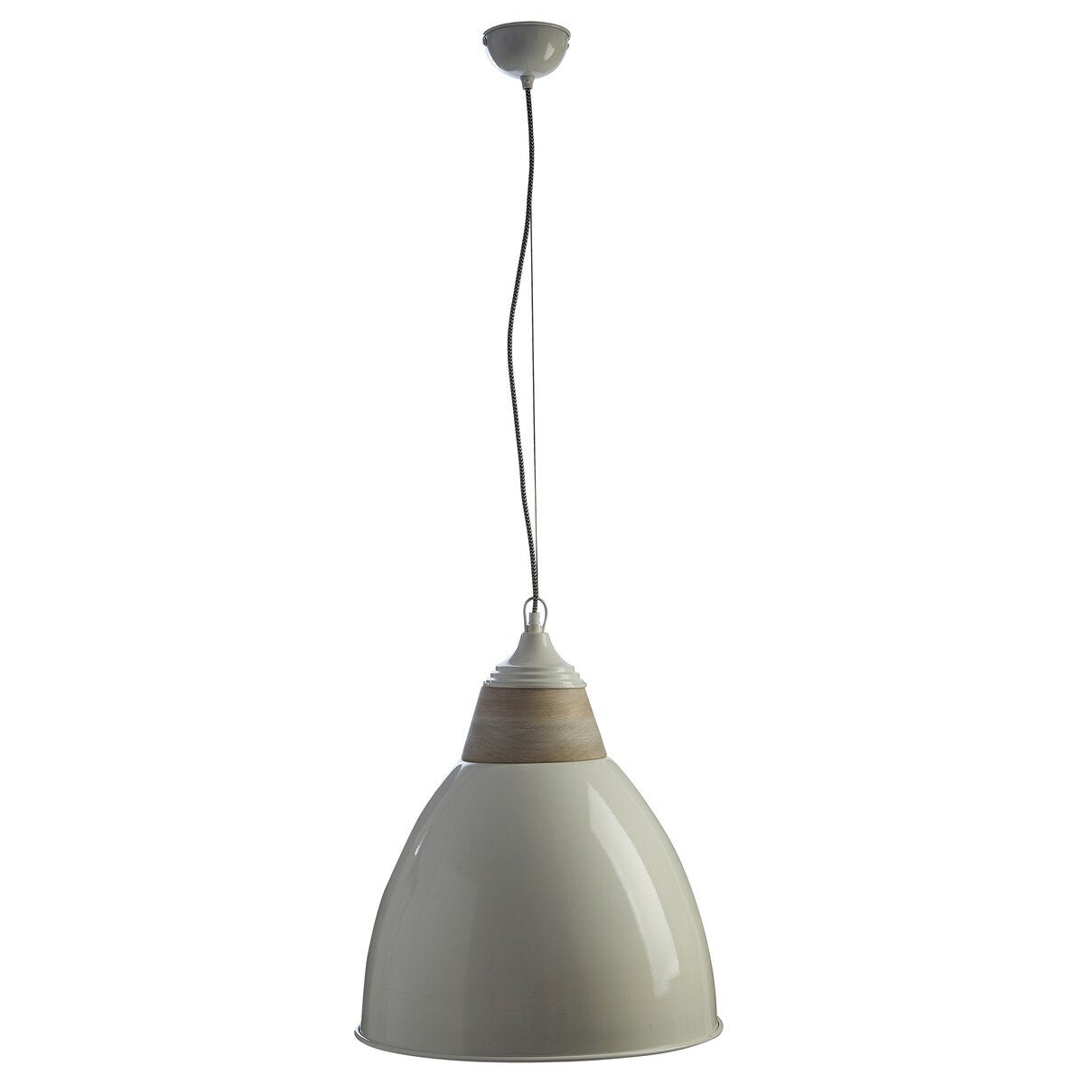 Orsina Oslo Large Bell Shaped Pendant Light - White
