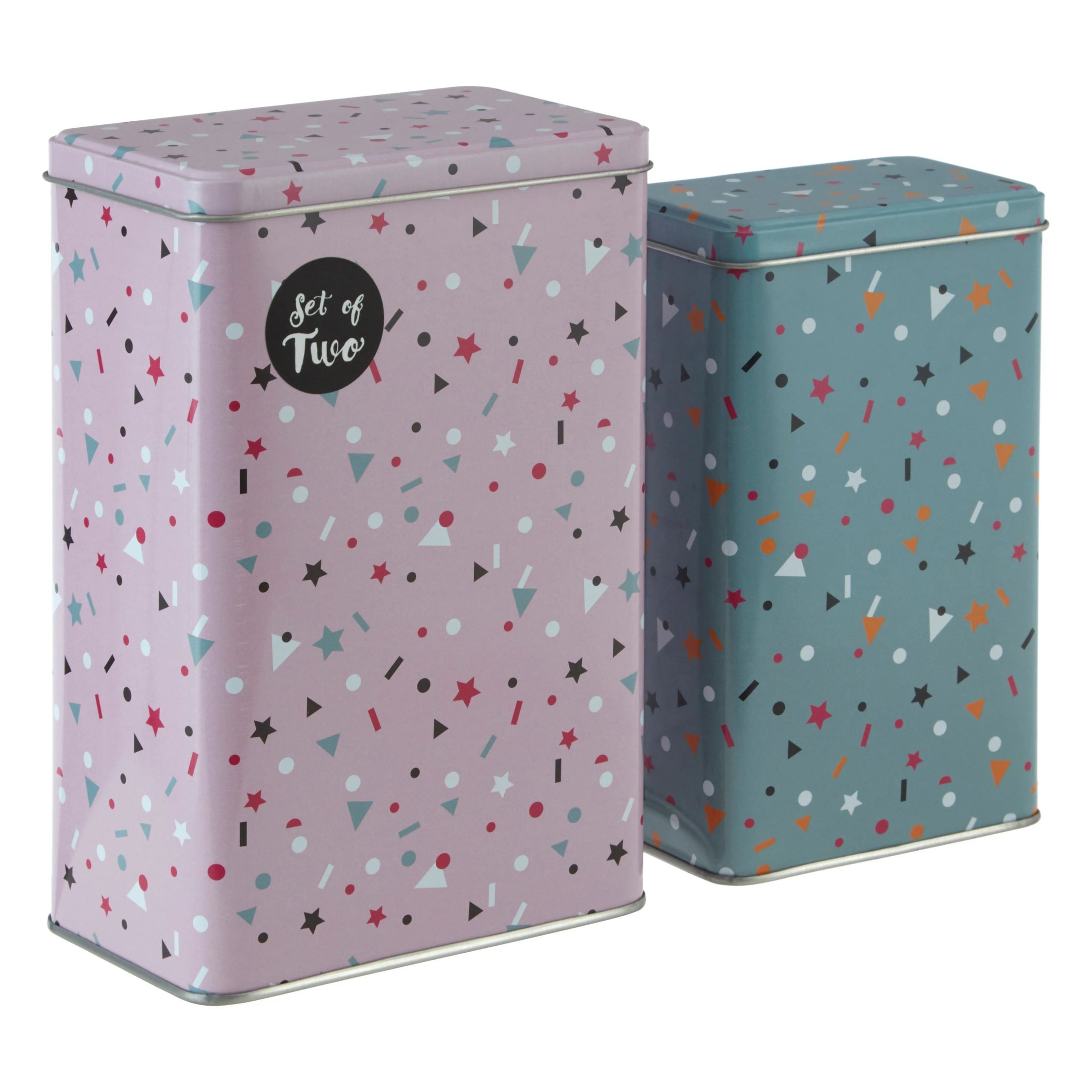 Orsina Paice Set of 2 Stellar Storage Canisters