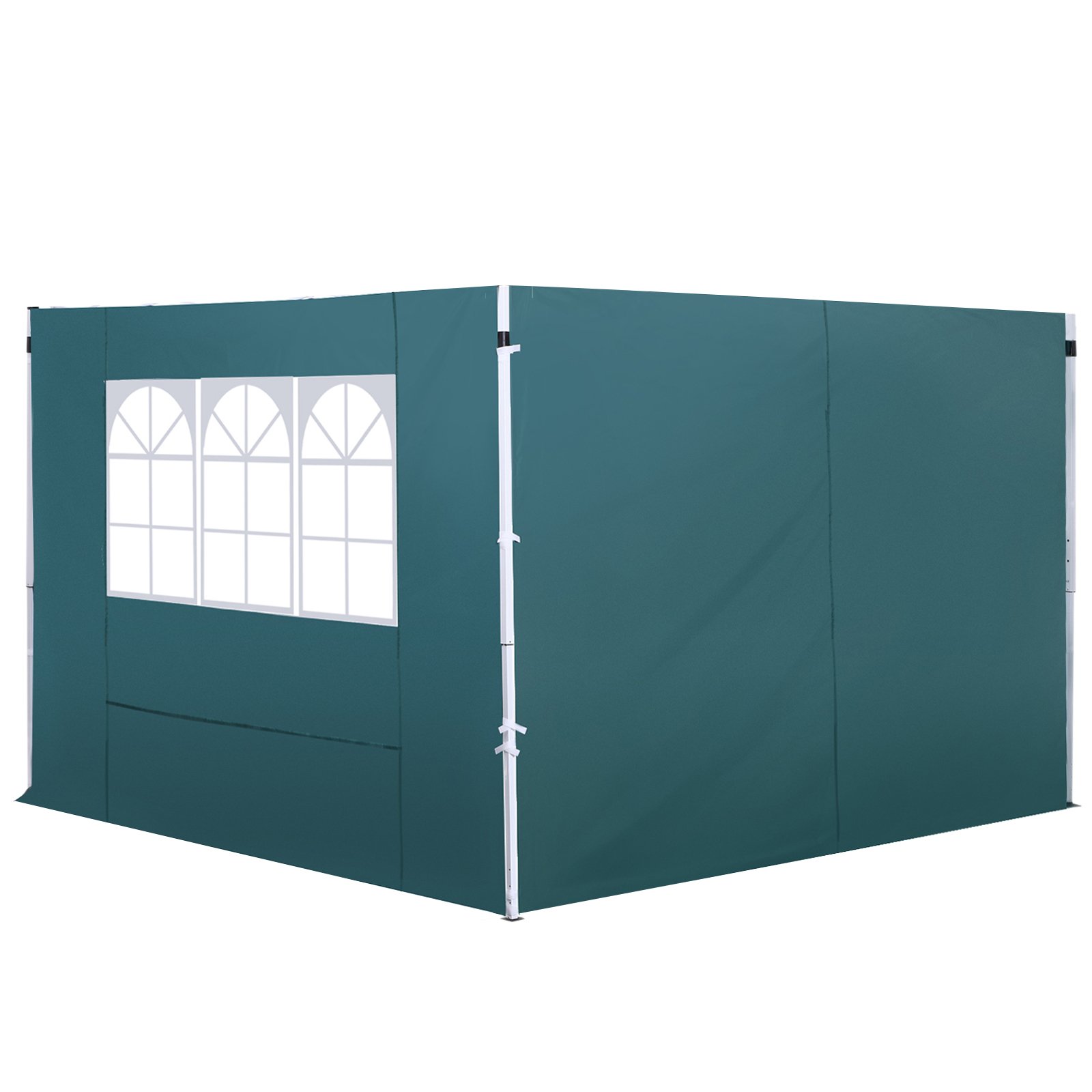 Outsunny Gazebo Replaceable Side Panel With Window - Green
