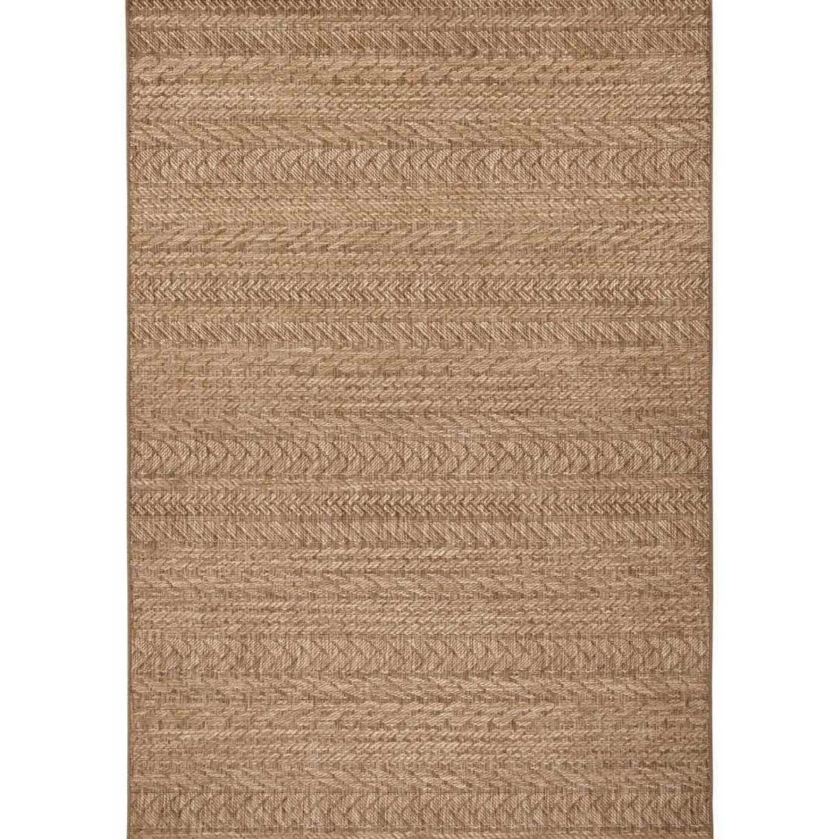 Hanse Home Beige Indoor Outdoor Granado Chevron Patio Rug - 80 x 150cm