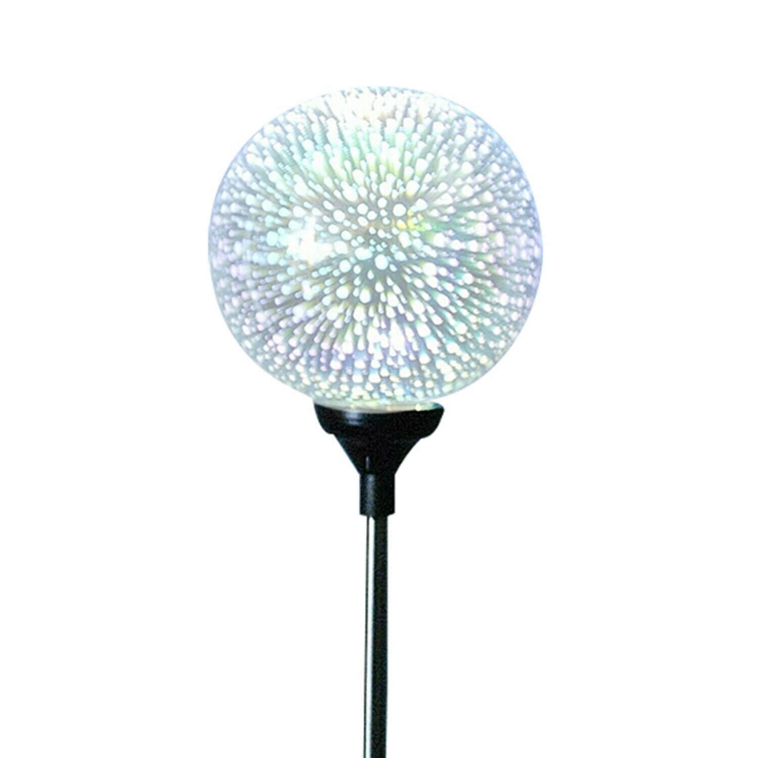 Haven Solar Powered 3D Globe LED Garden Decorative Light