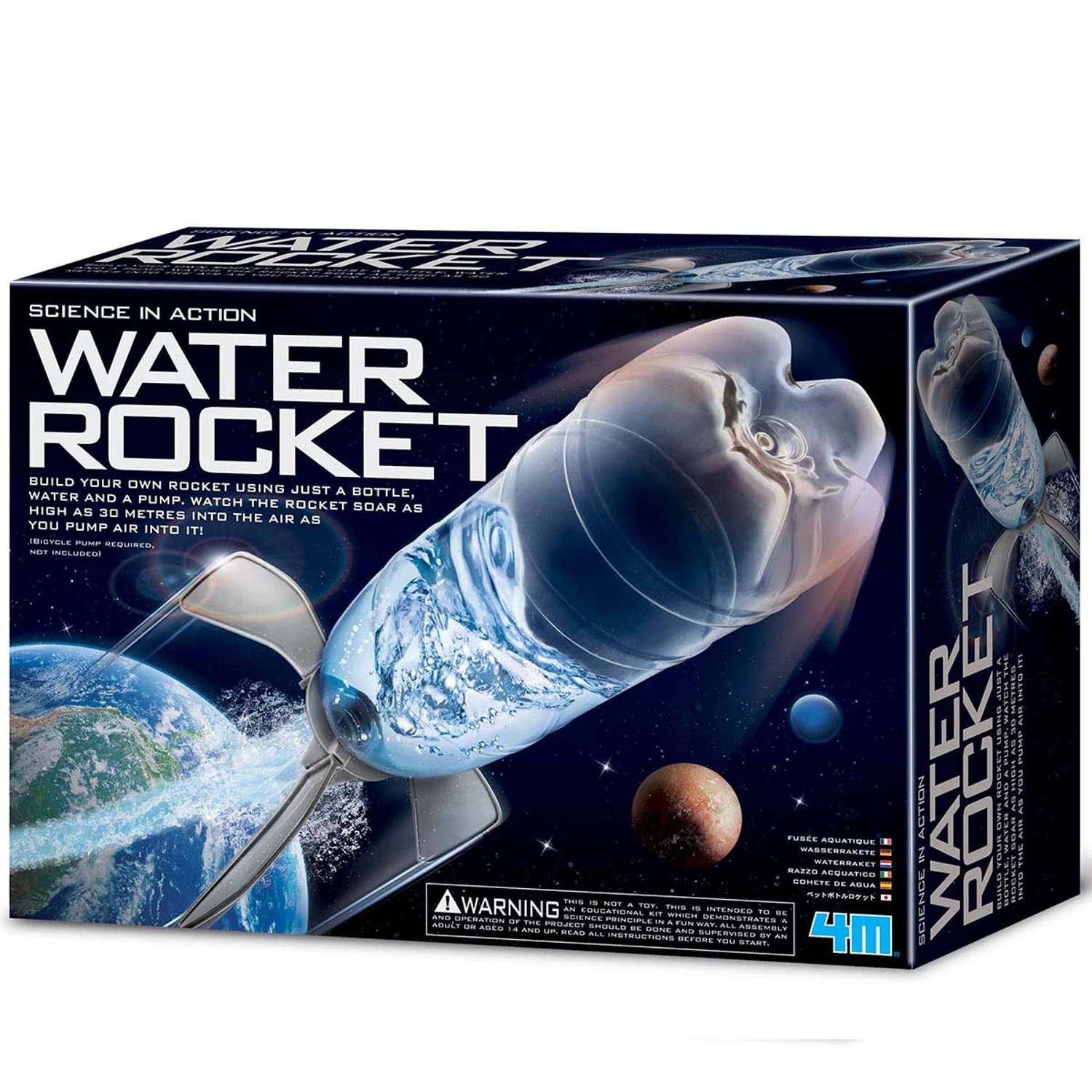 4M Science In Action Water Rocket - 14 Years +