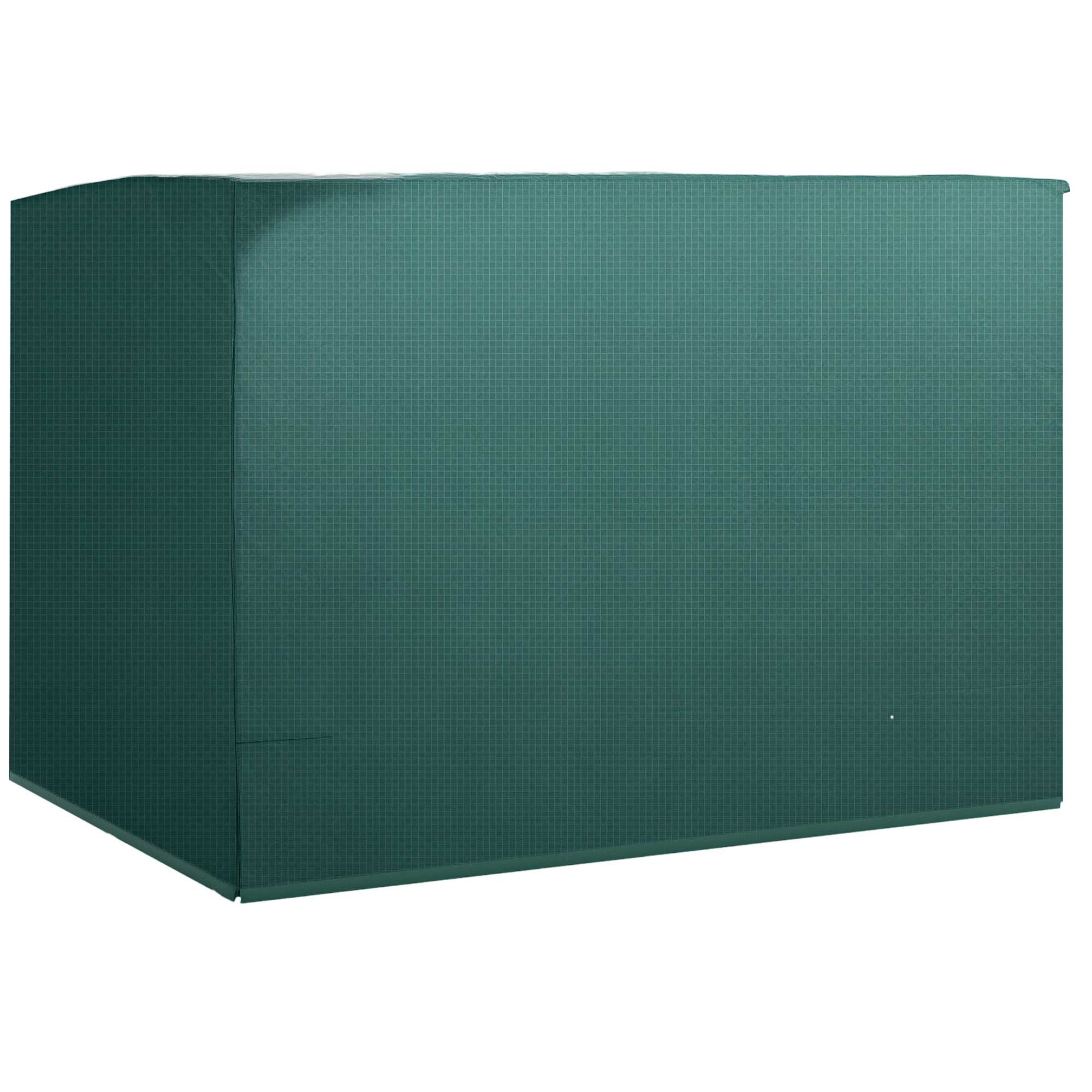 Outsunny Garden Swing Chair Bench Cover - Dark Green