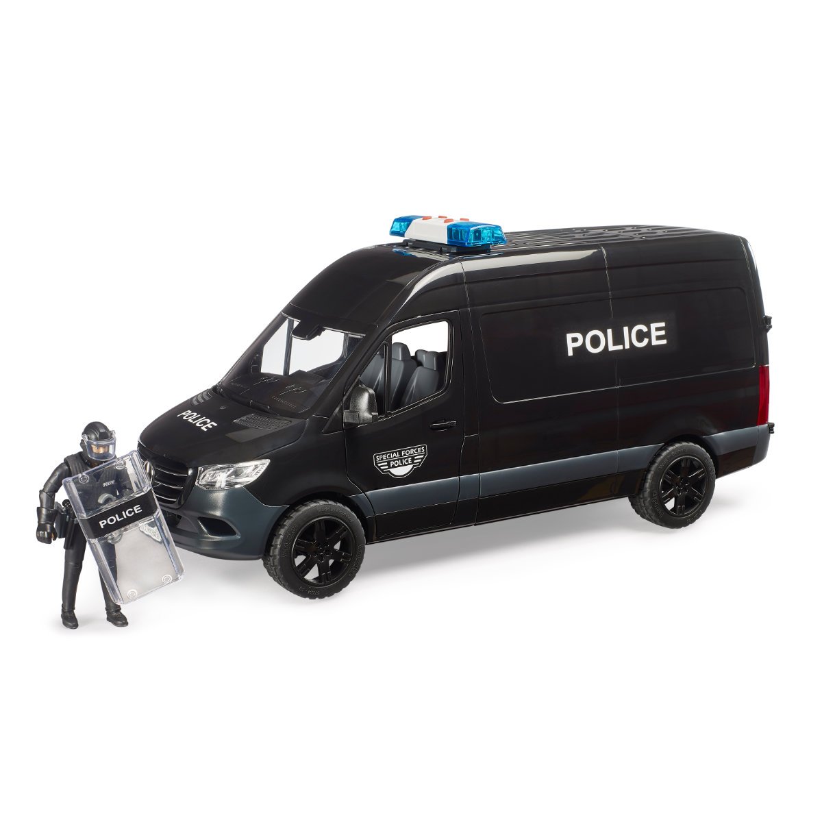 Bruder MB Sprinter Police Special Forces Childrens Toy Model