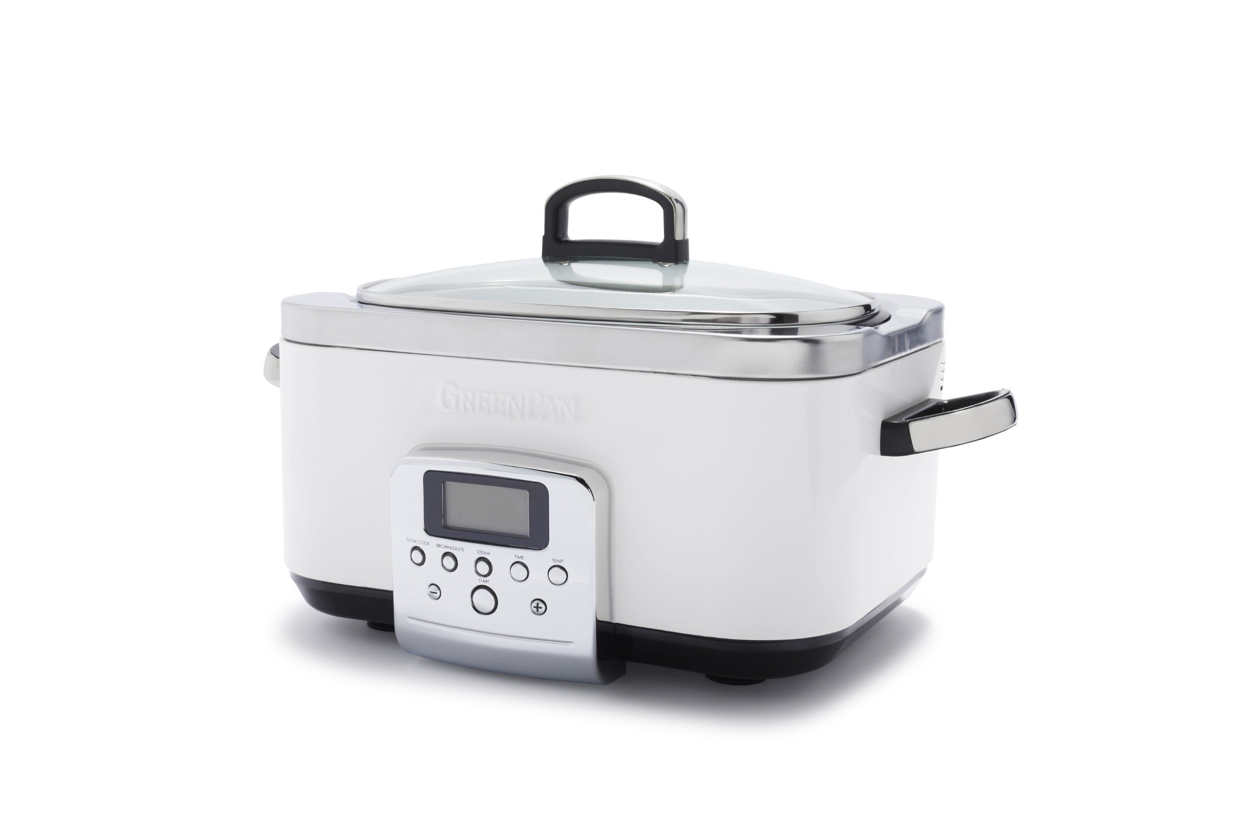 GreenPan 6L  Elite Slowcooker - Cloud Cream