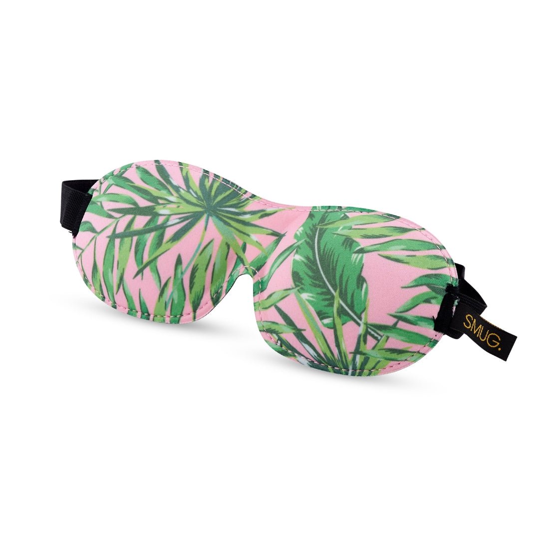 SMUG Contoured 3D Blackout Sleep Mask - Palm Print