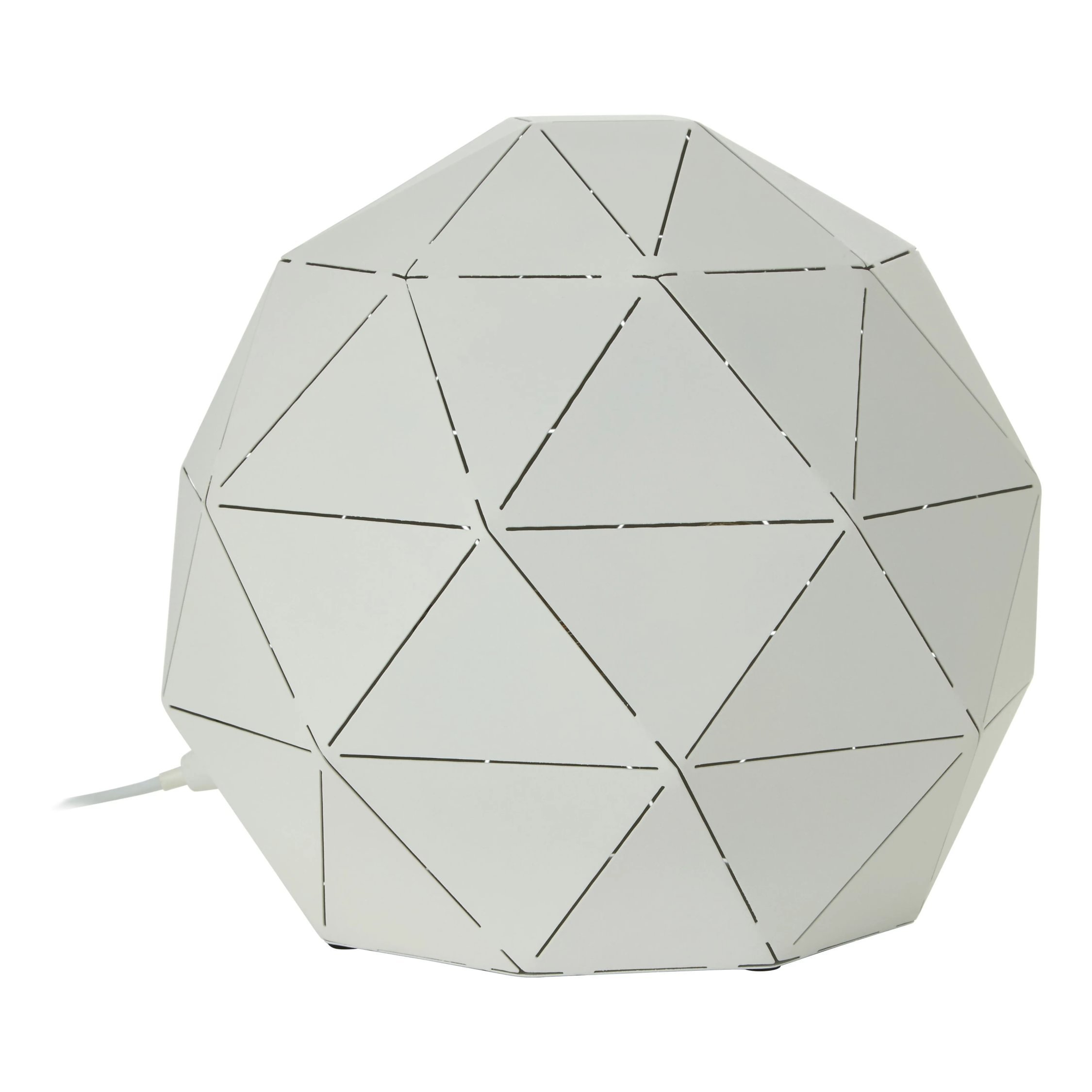 Orsina Mateo Metal Table Lamp – White