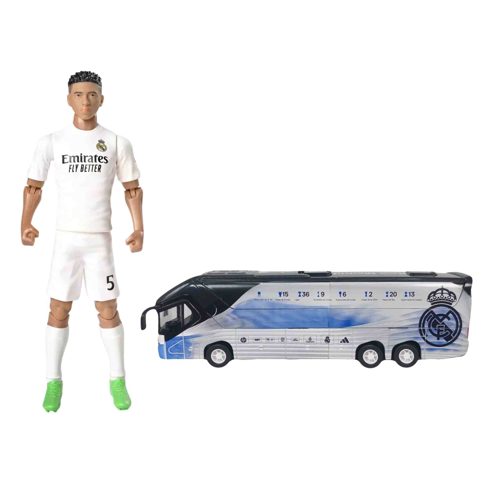 Banbo Toys Bellingham and Real Madrid Bus Bundle