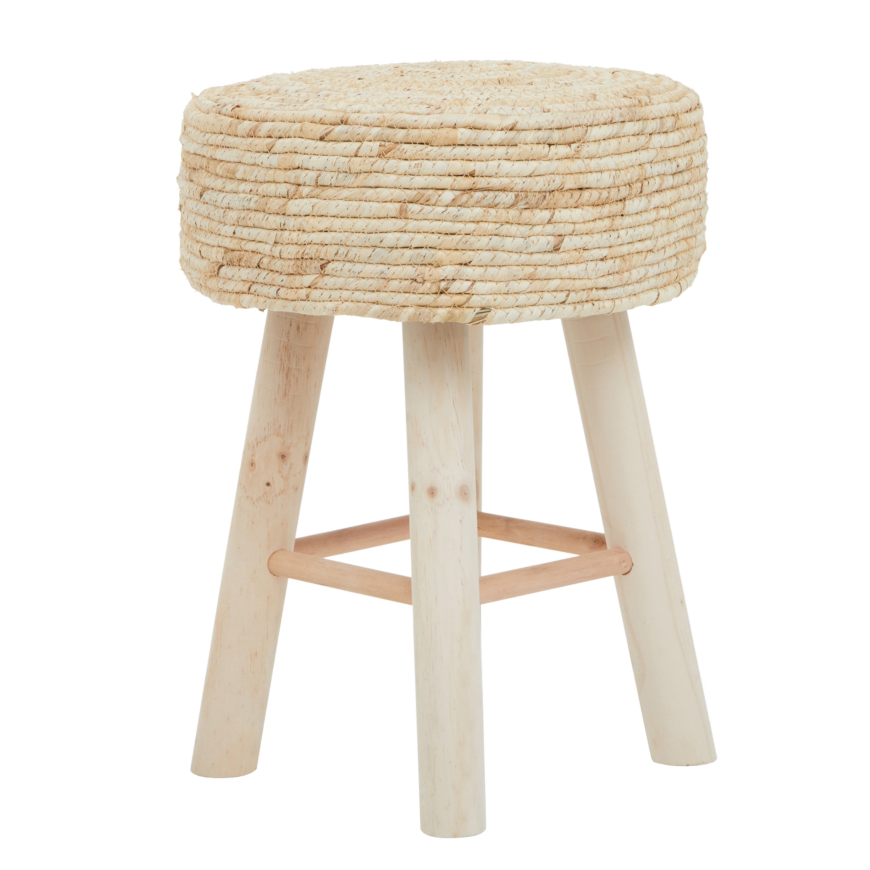 Orsina Lentigo Corn Rope Stool – Natural