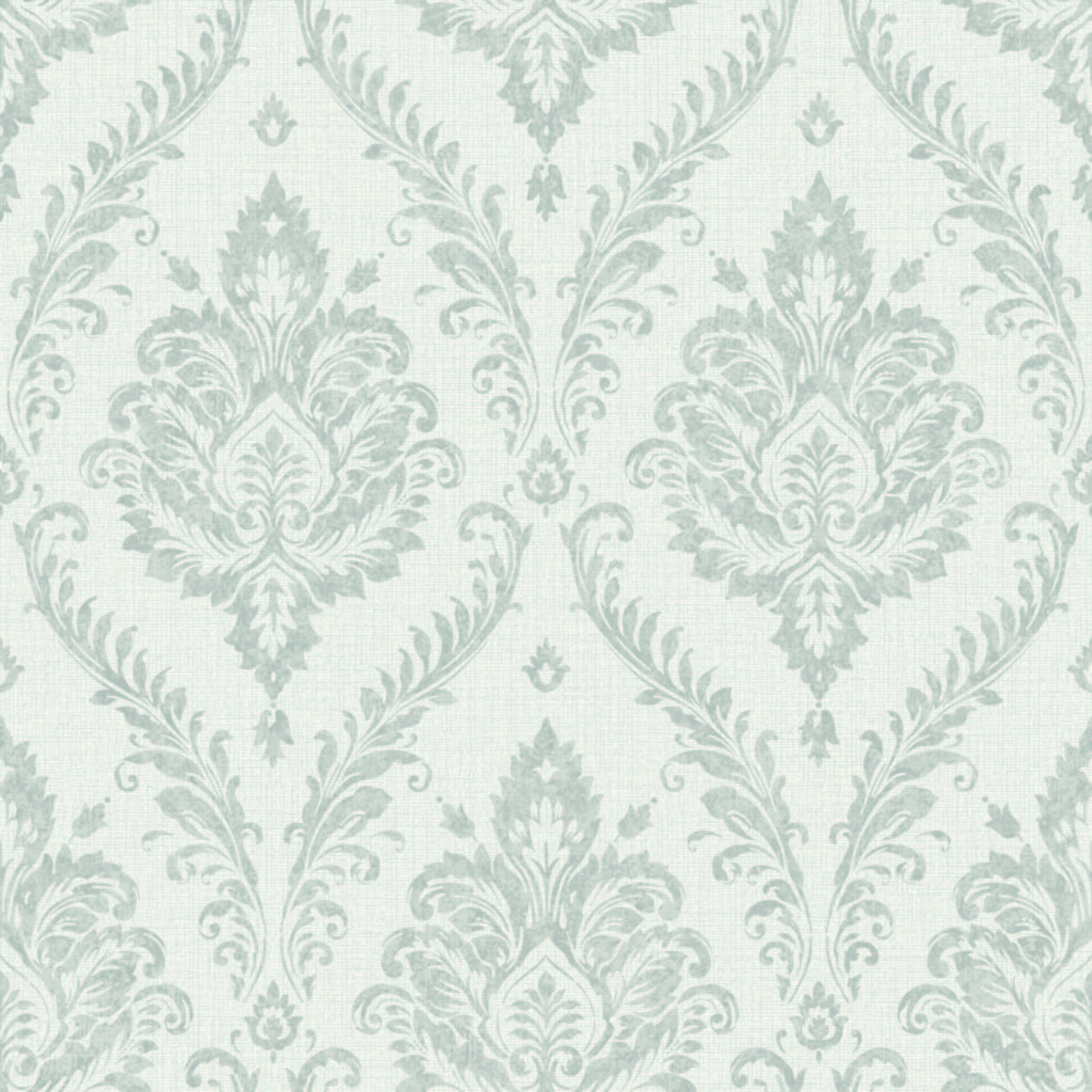 Grandeco Classical Grand Damask Textured Wallpaper - Grey