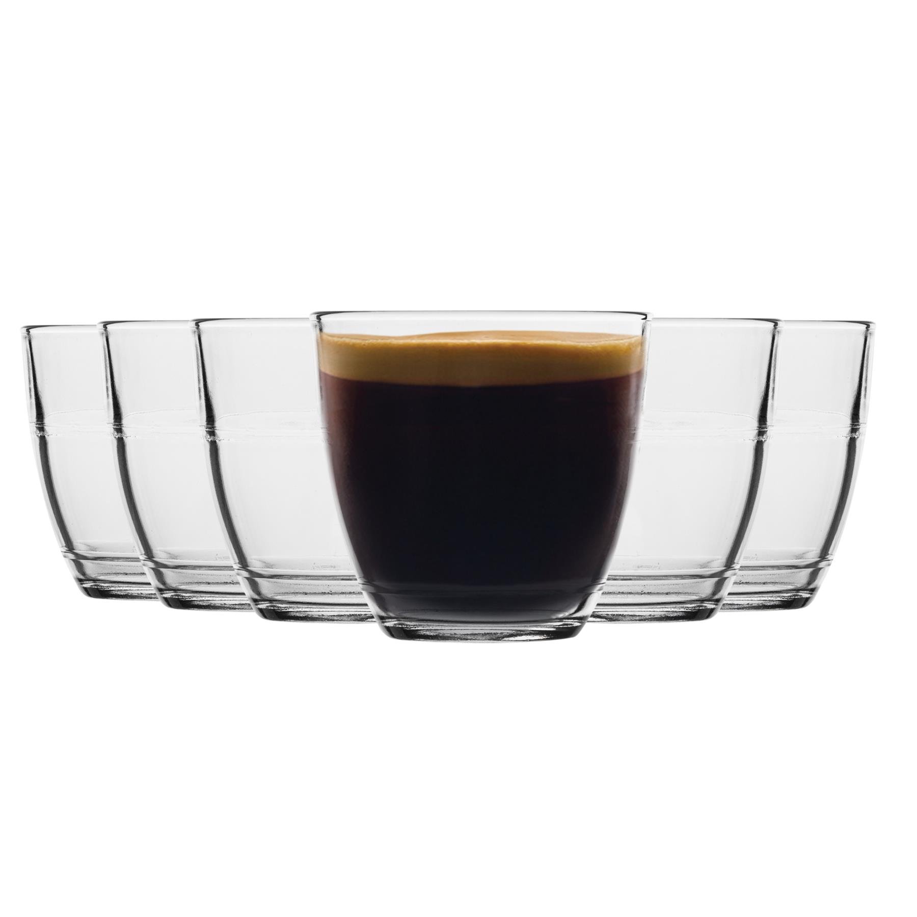 Duralex Gigogne 220ml Drinking Glass Tumblers - Pack of 6