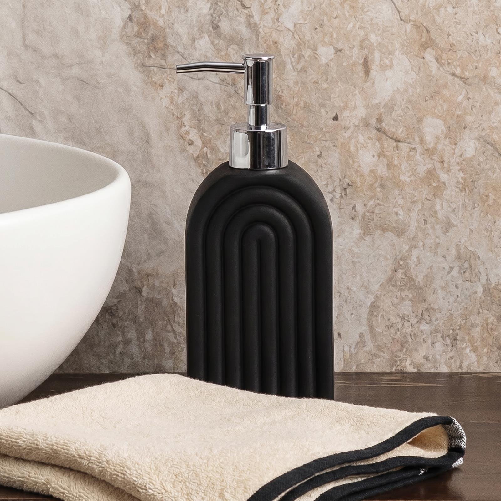 OHS Arches Soap Dispenser - Black