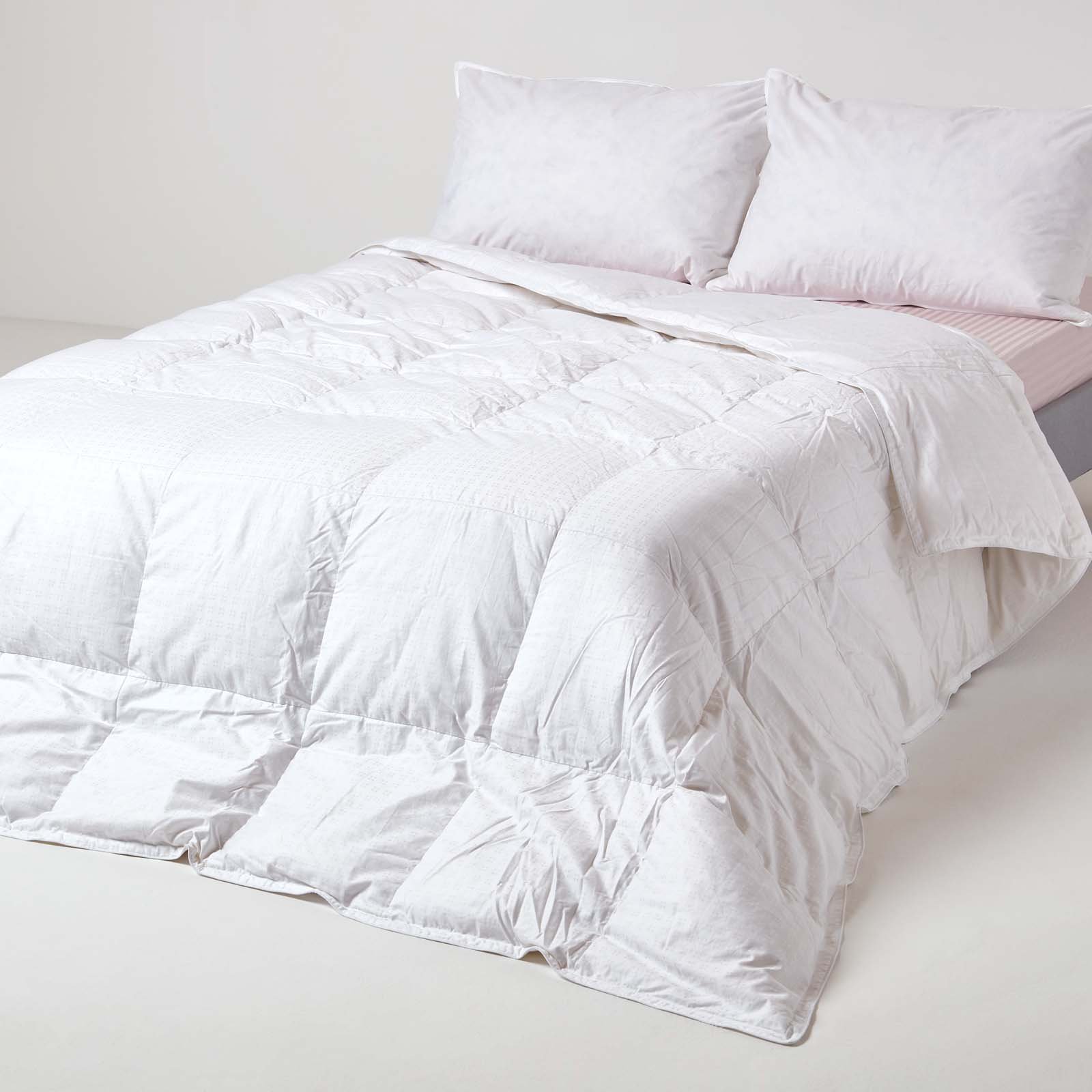 Homescapes Premium 70% Goose Down 9 Tog Duvet - Double