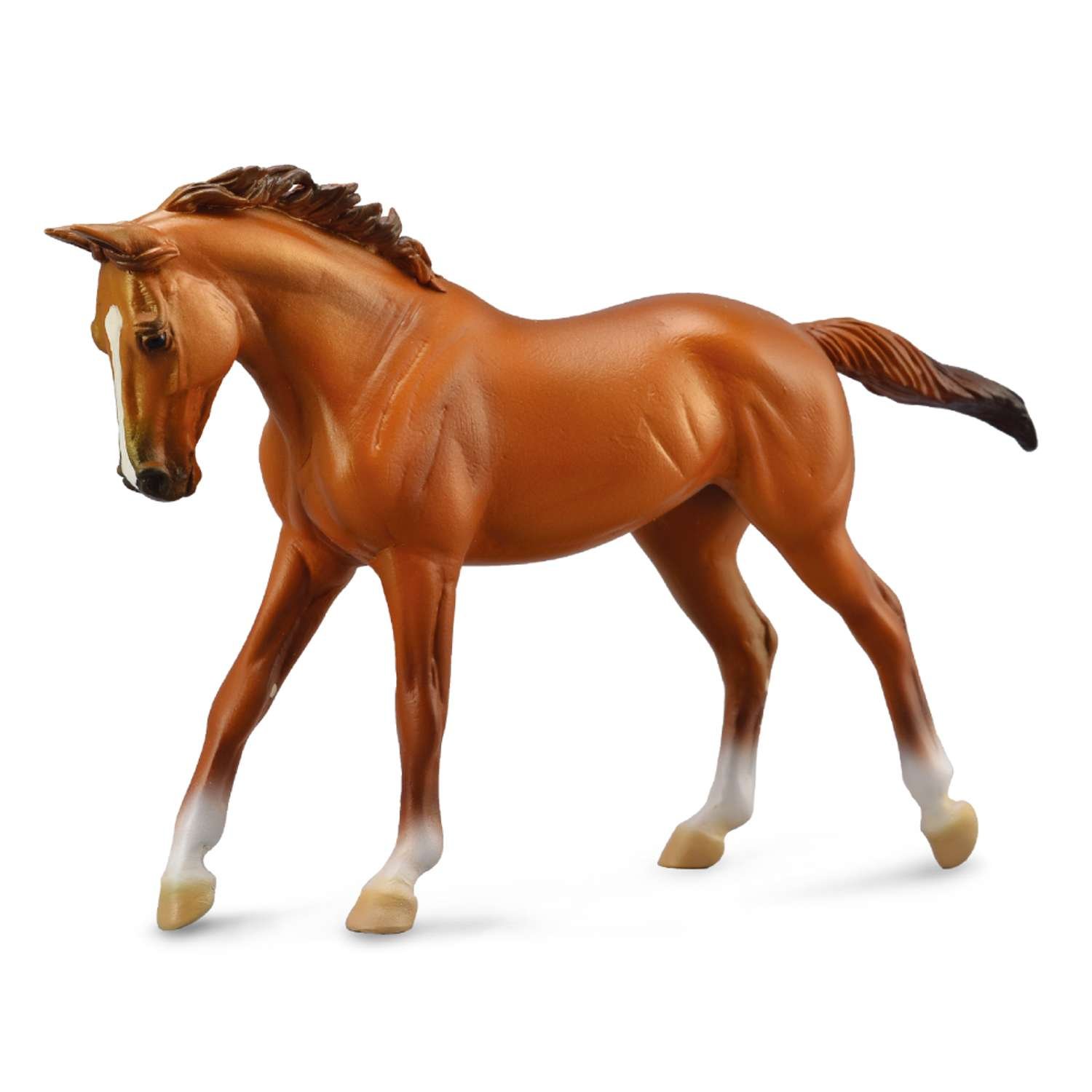 CollectA Thoroughbred Mare Chestnut 1:12 (Deluxe) - 3 Years +