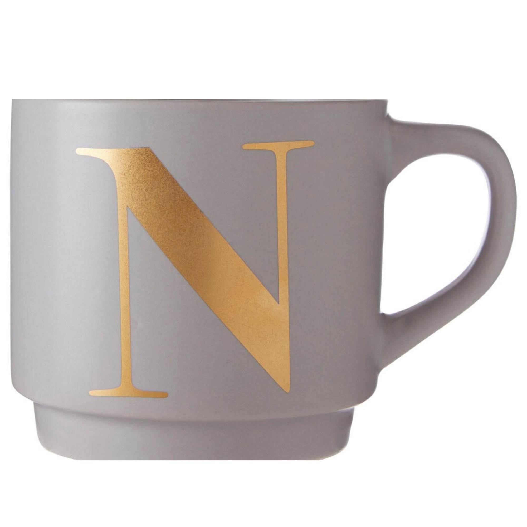 Orsina Signet N Monogram Mug – Grey