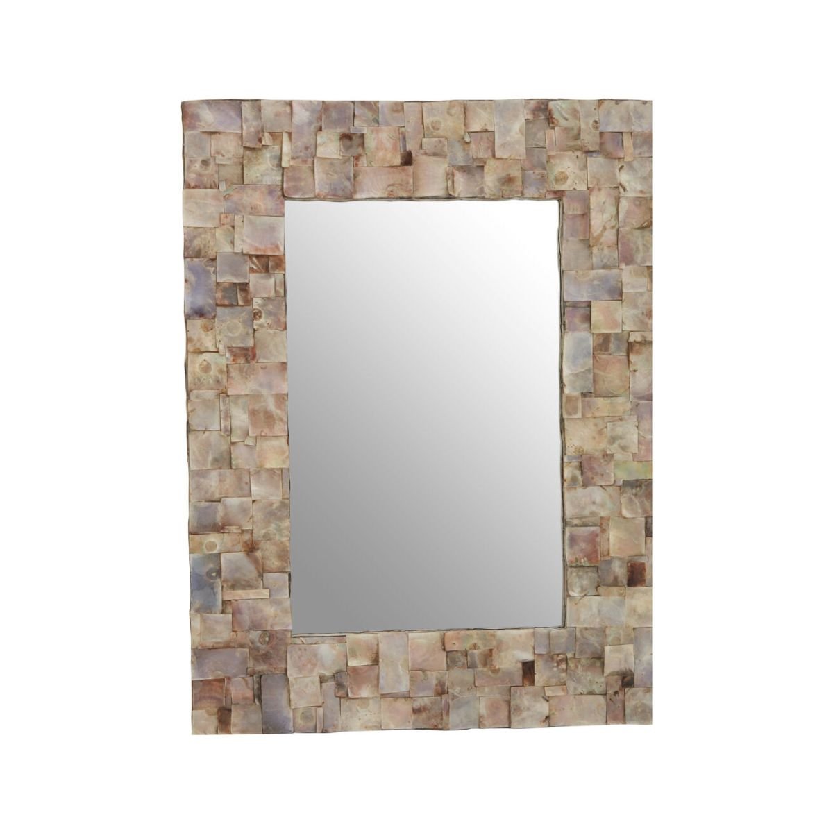 Orsina Palu Shell Wall Mirror - Natural