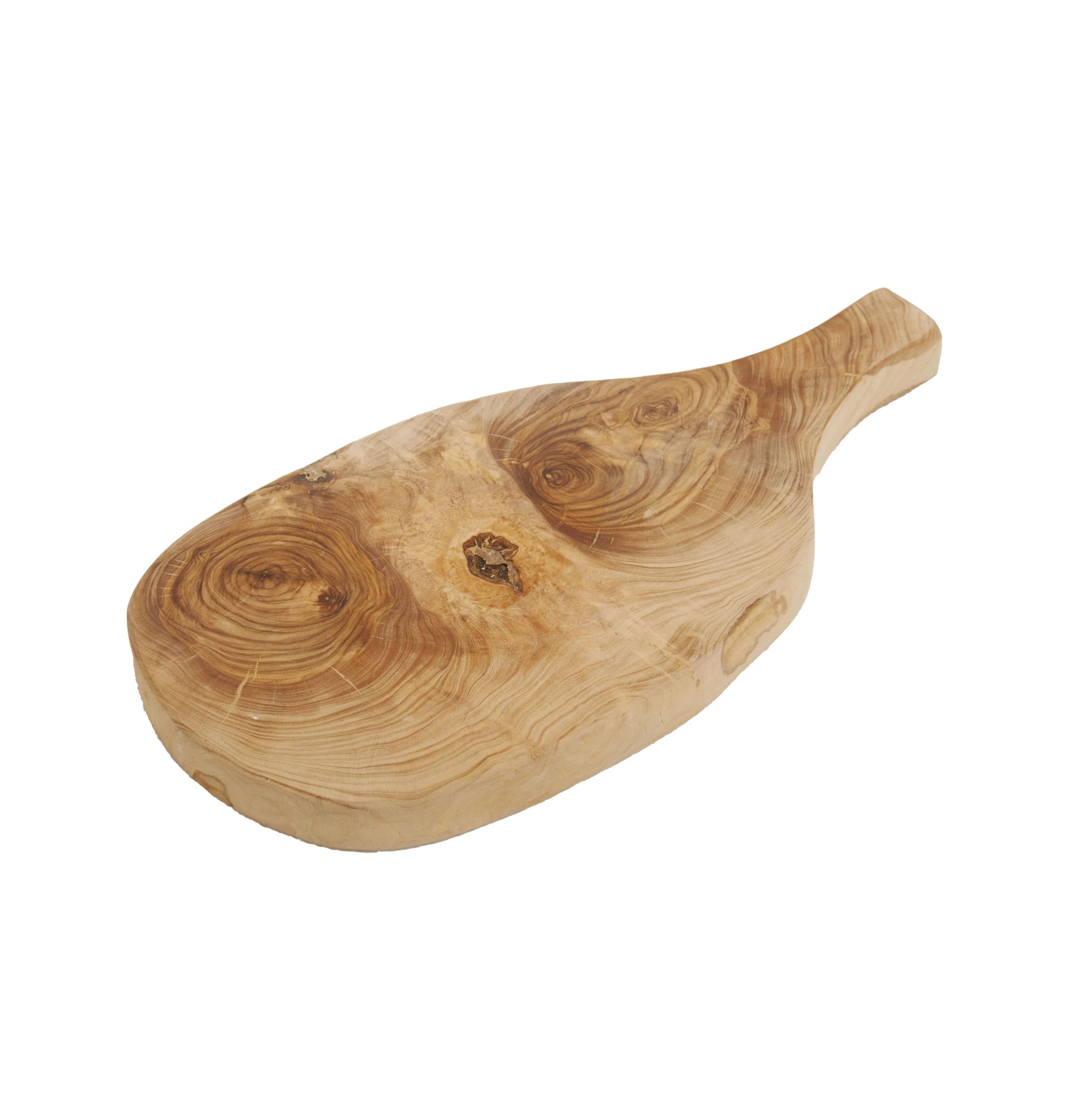 Orsina Kora Small Olive Wood Serving Board - Brown