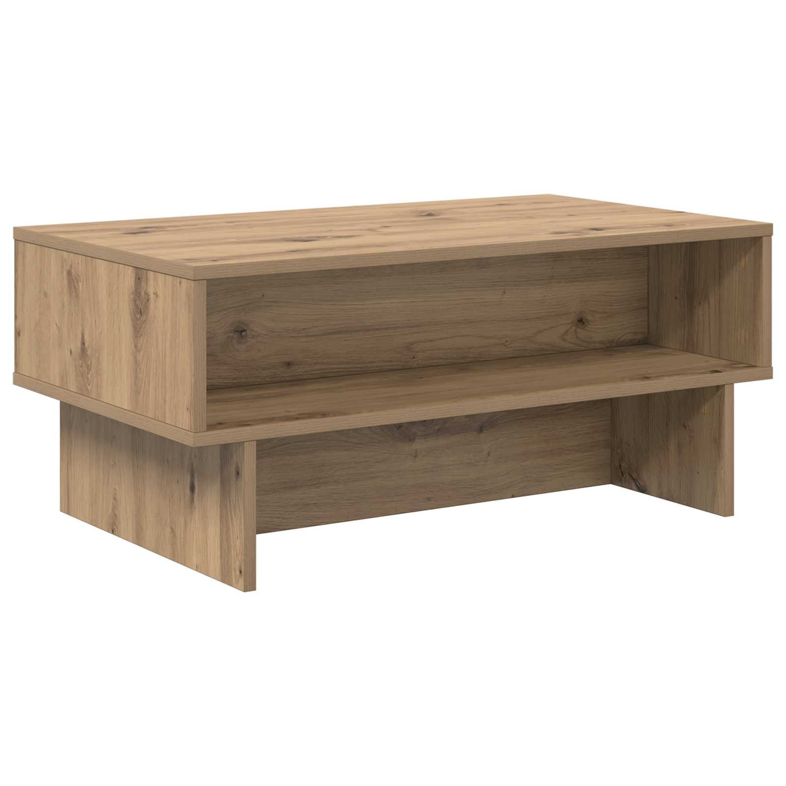 Walplus Engineered Wood Coffee Table - Oak - 80 x 46 x 35 cm