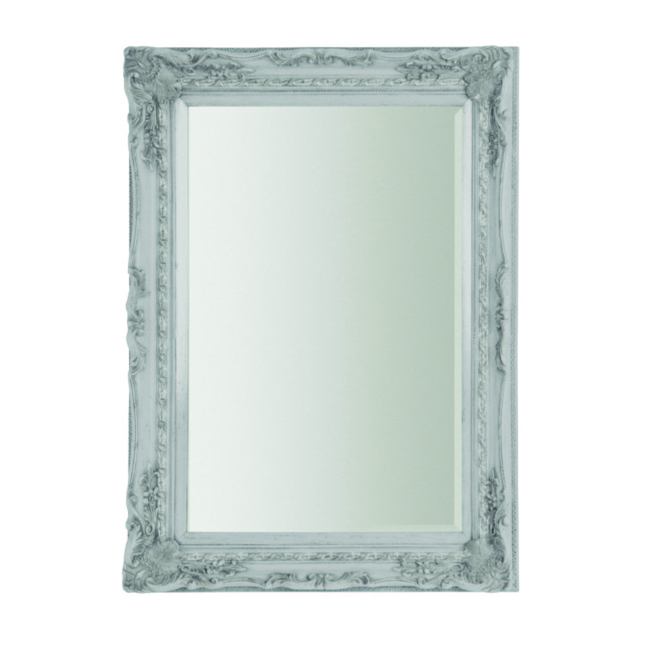 Orsina Brussels Resin Wall Mirror - Silver