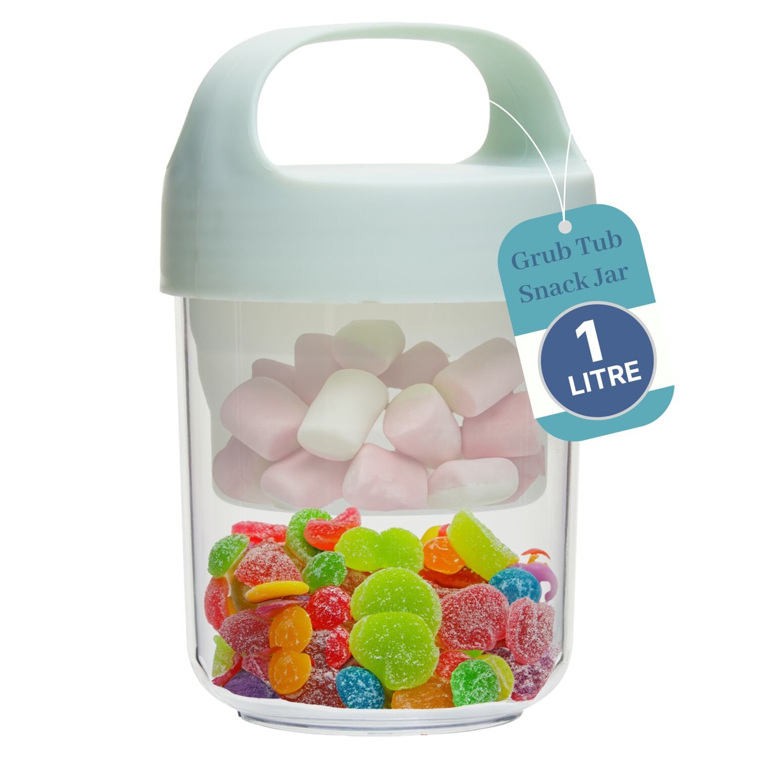 Orsina Grub Tub 2 Compartment Snack Pot