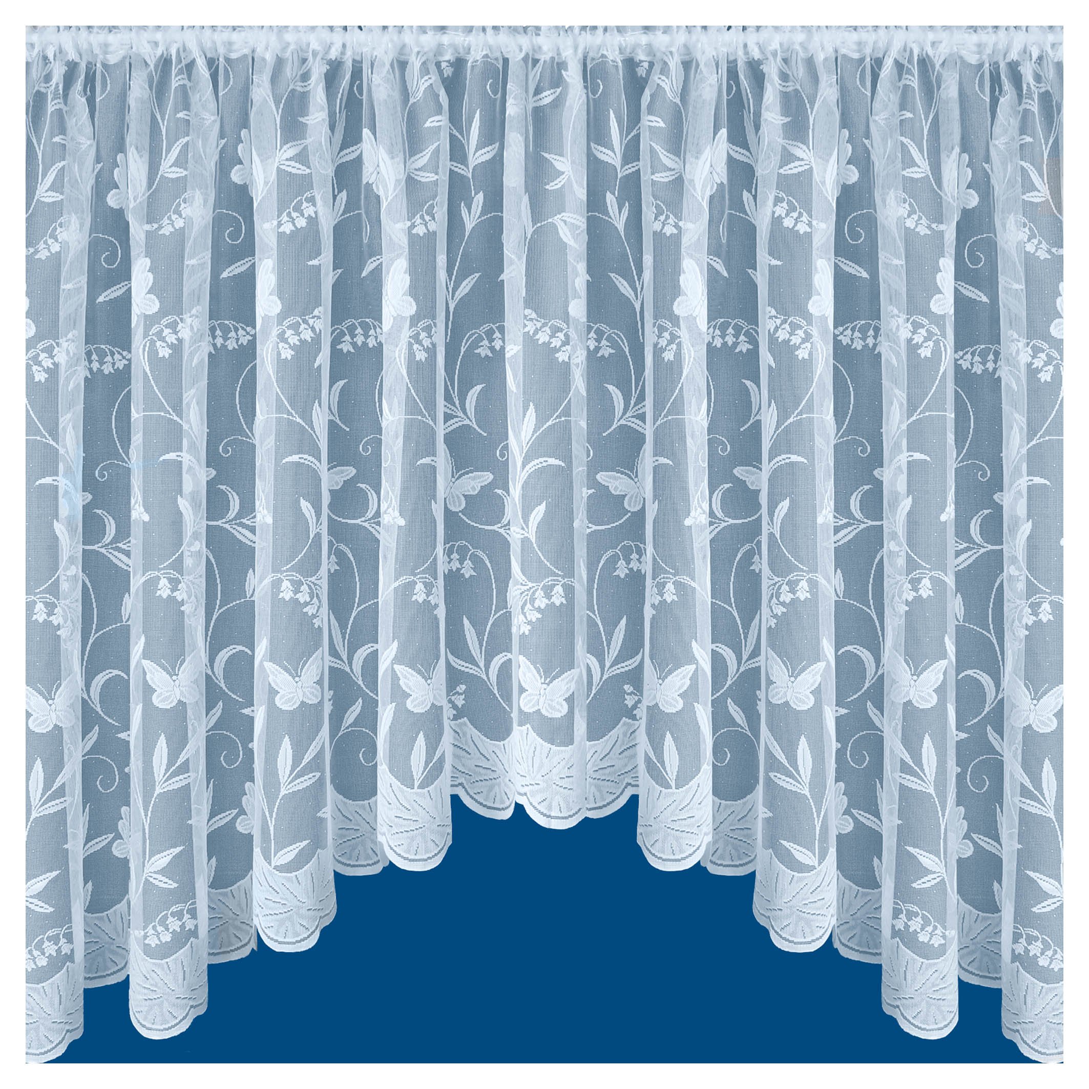Tyrone Textiles Hawaii Jardiniere with Raised Base - 508 x 183cm - White