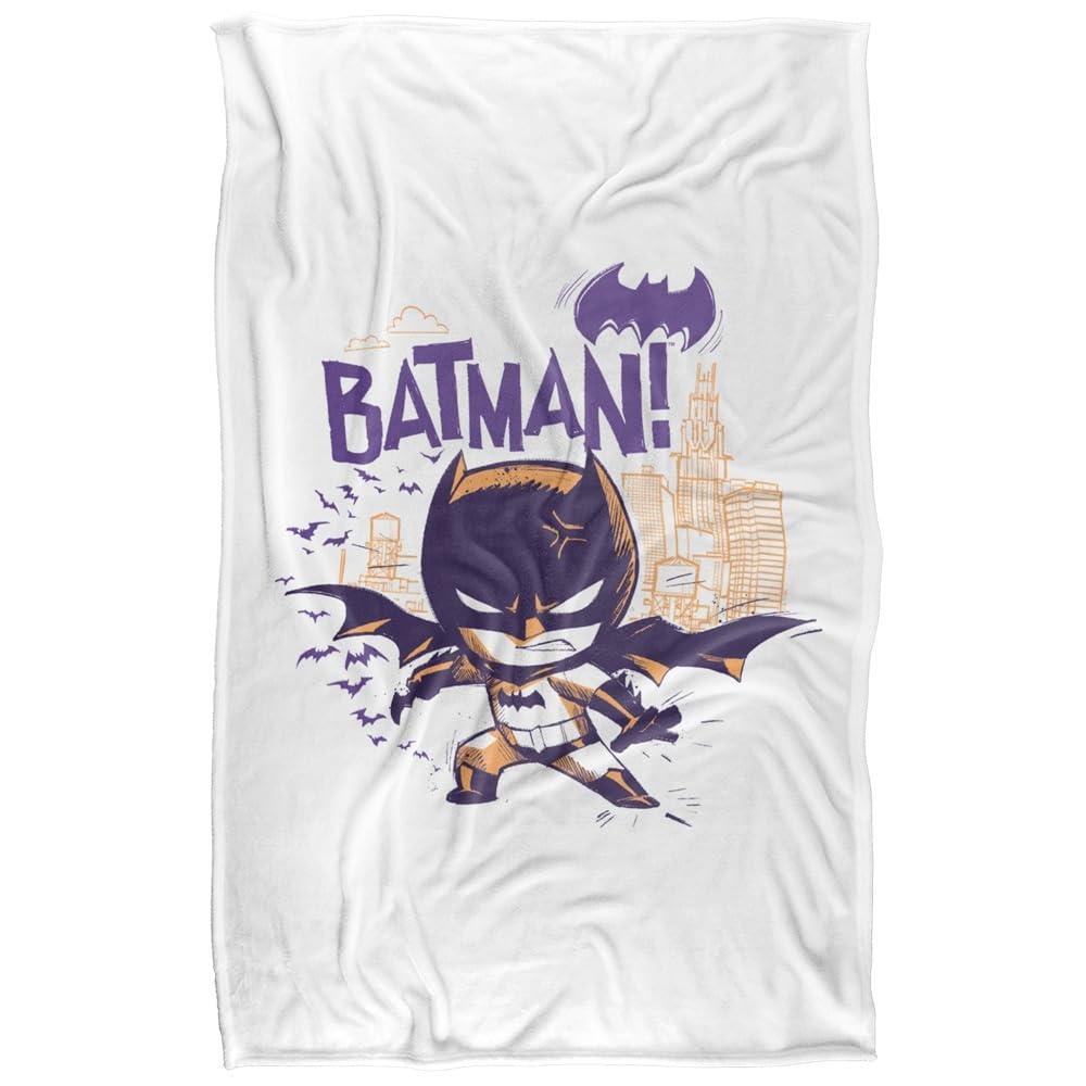 Batman Silky Chibi Throw - 152cm x 127cm
