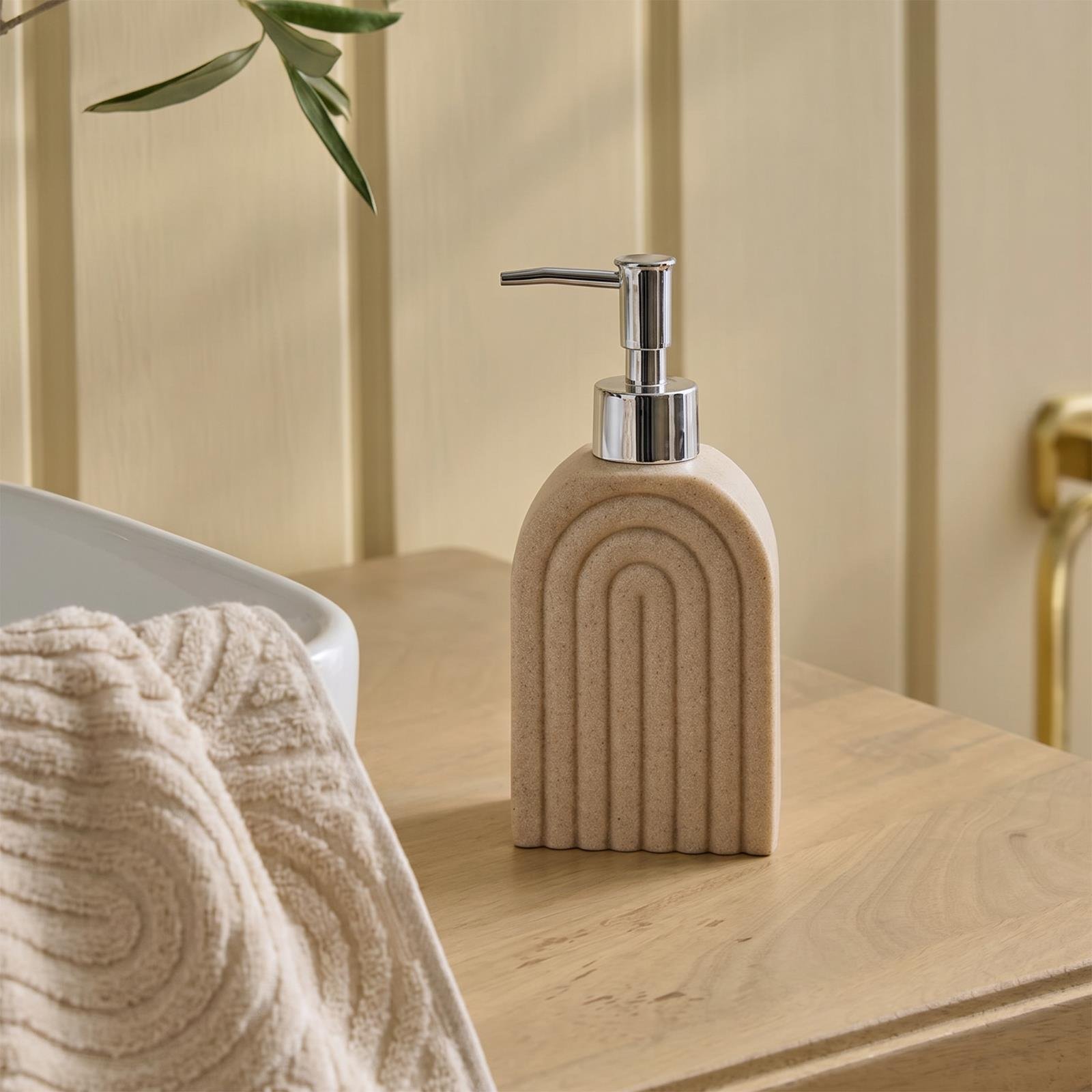 OHS Arches Soap Dispenser - Stone