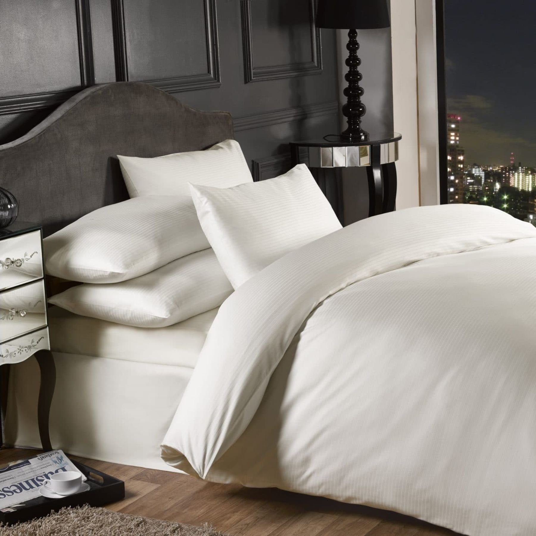 Emma Barclay Grosvenor Cream Duvet Cover Set - Double