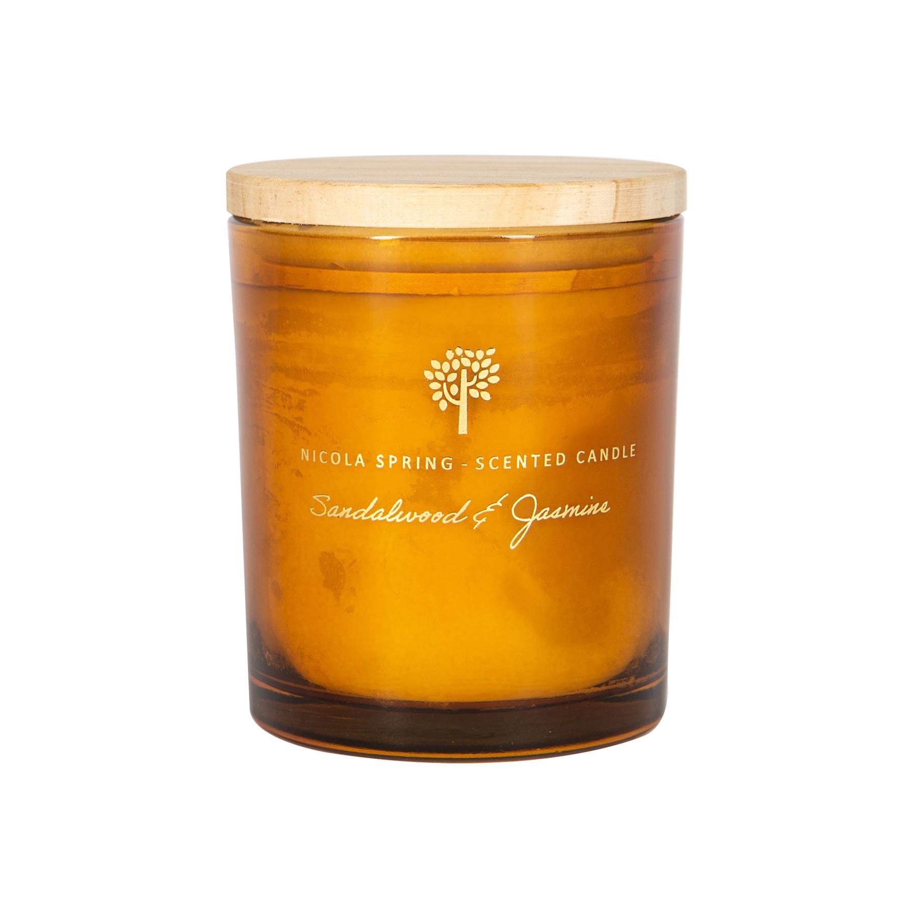 Nicola Spring 130ml Soy Wax Scented Candle - Sandalwood & Jasmine