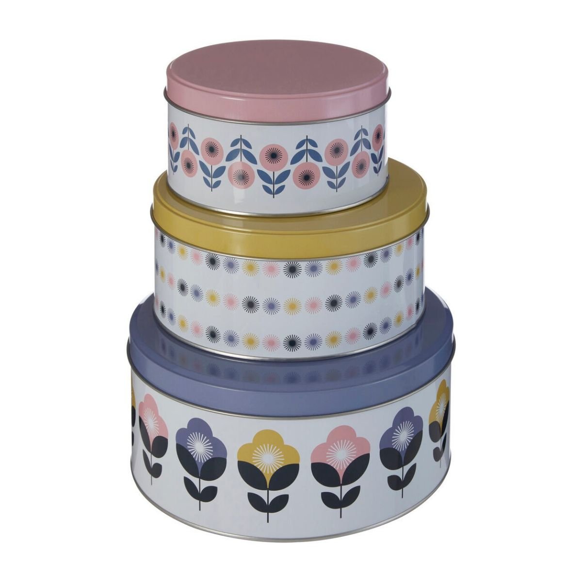 Orsina Paice Set of 3 Storage Tins