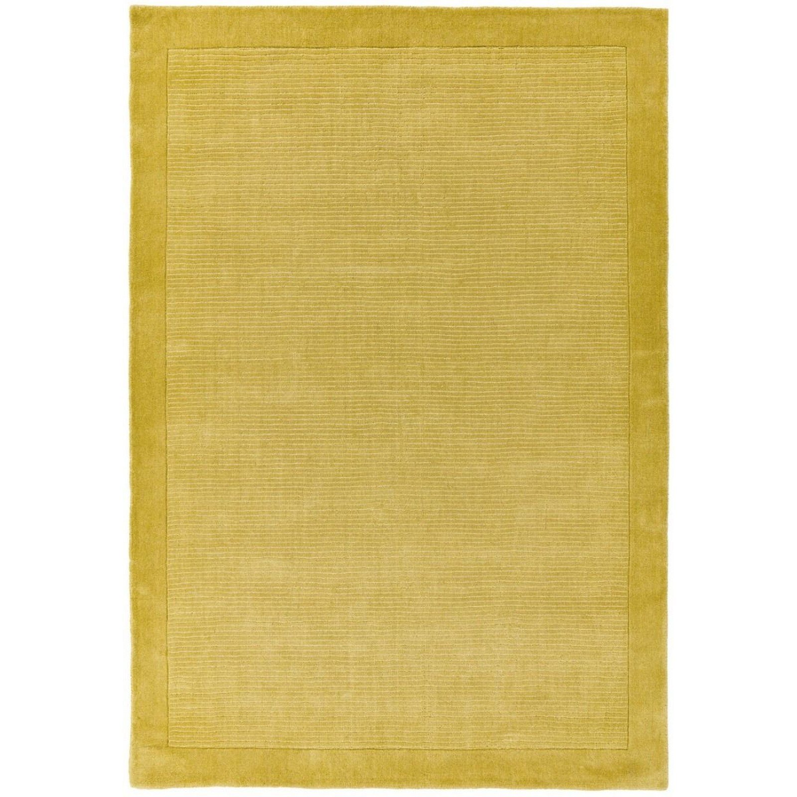 Mega Flooring Yellow Handmade Bordered Rug - 60 x 120cm