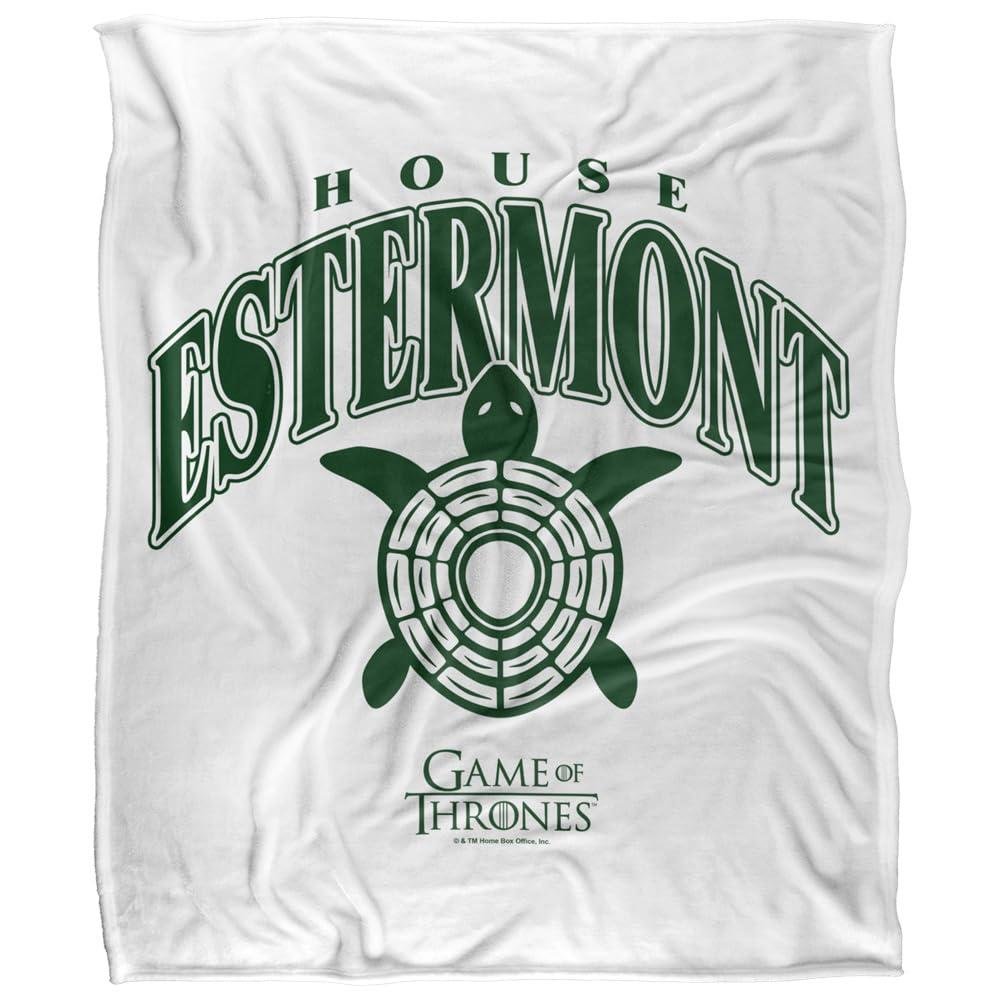 Game Of Thrones House Estermont Varsity Soft Touch Blanket - 152cm x 127cm