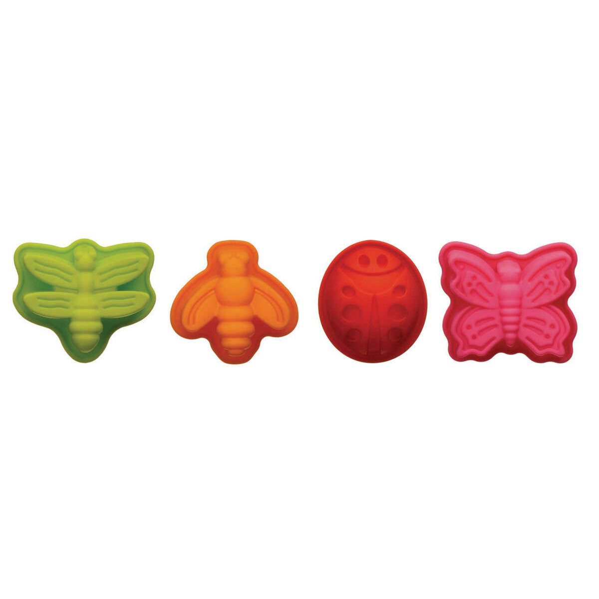 Orsina Hallie Silicone Set of Four Mini Cake Moulds - Assorted