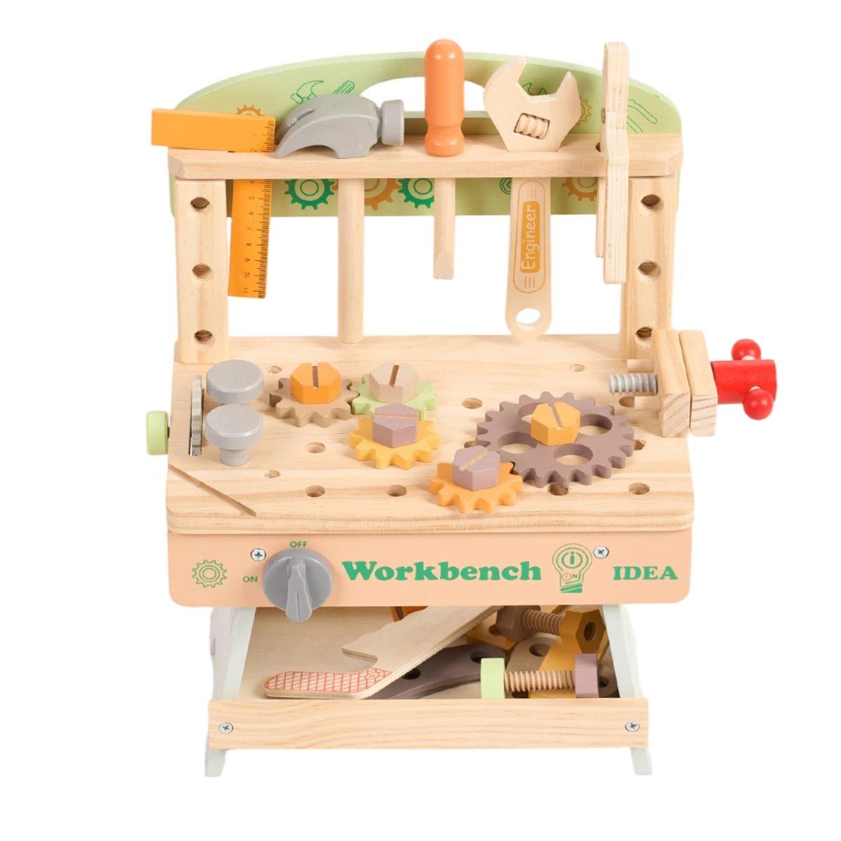 Living and Home Pretend Play Tool Bench Set - Age 3+