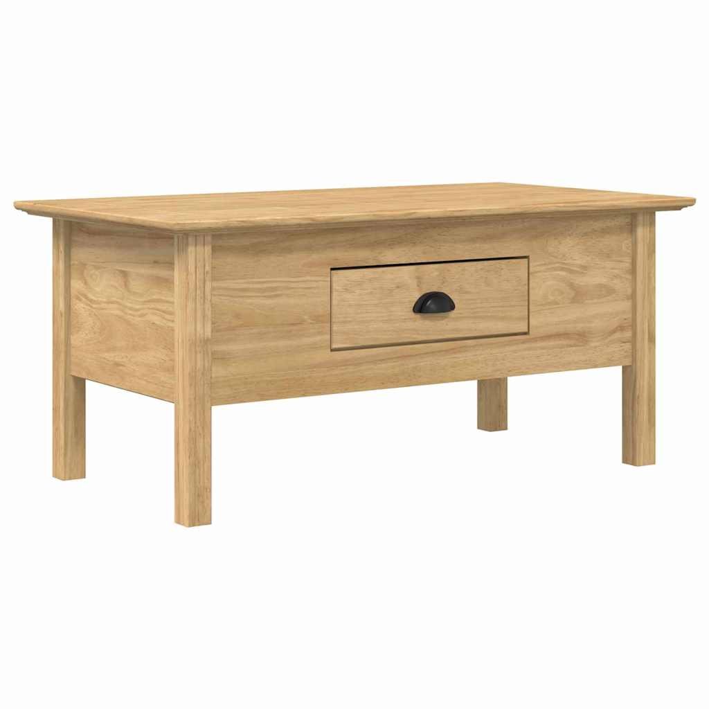 Walplus Engineered Wood Coffee Table - Brown - 100 x 55 x 45.8 cm
