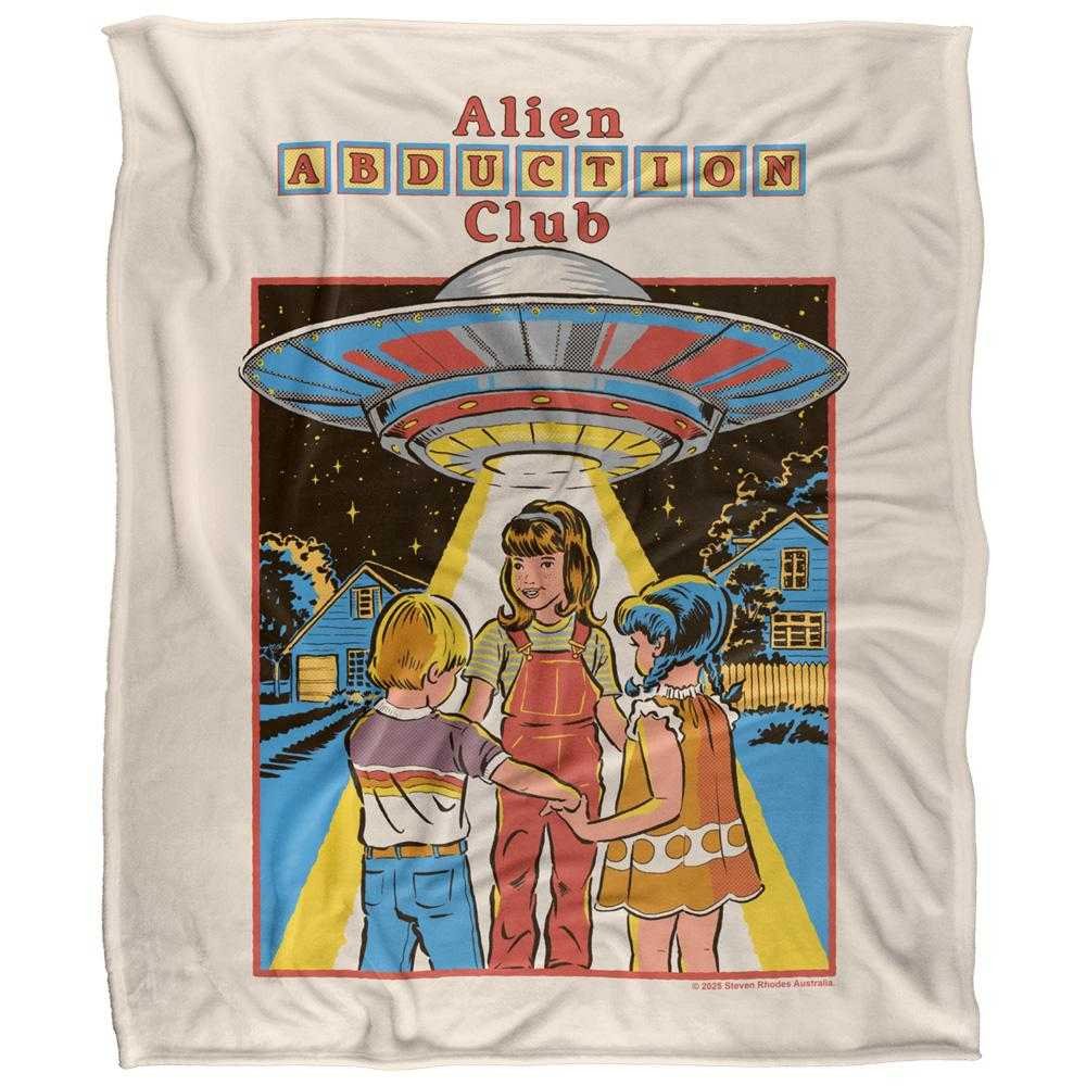 Steven Rhodes Alien Abduction Club Soft Touch Blanket - 152cm x 127cm
