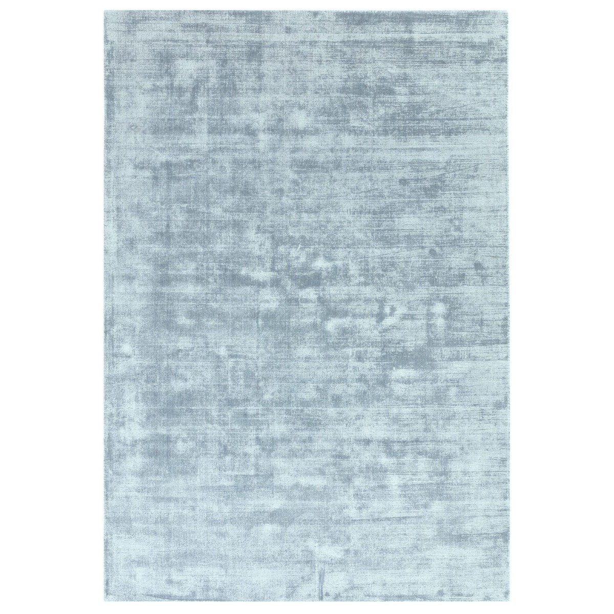 Mega Flooring Blue Modern Plain Runner - 66 x 240cm