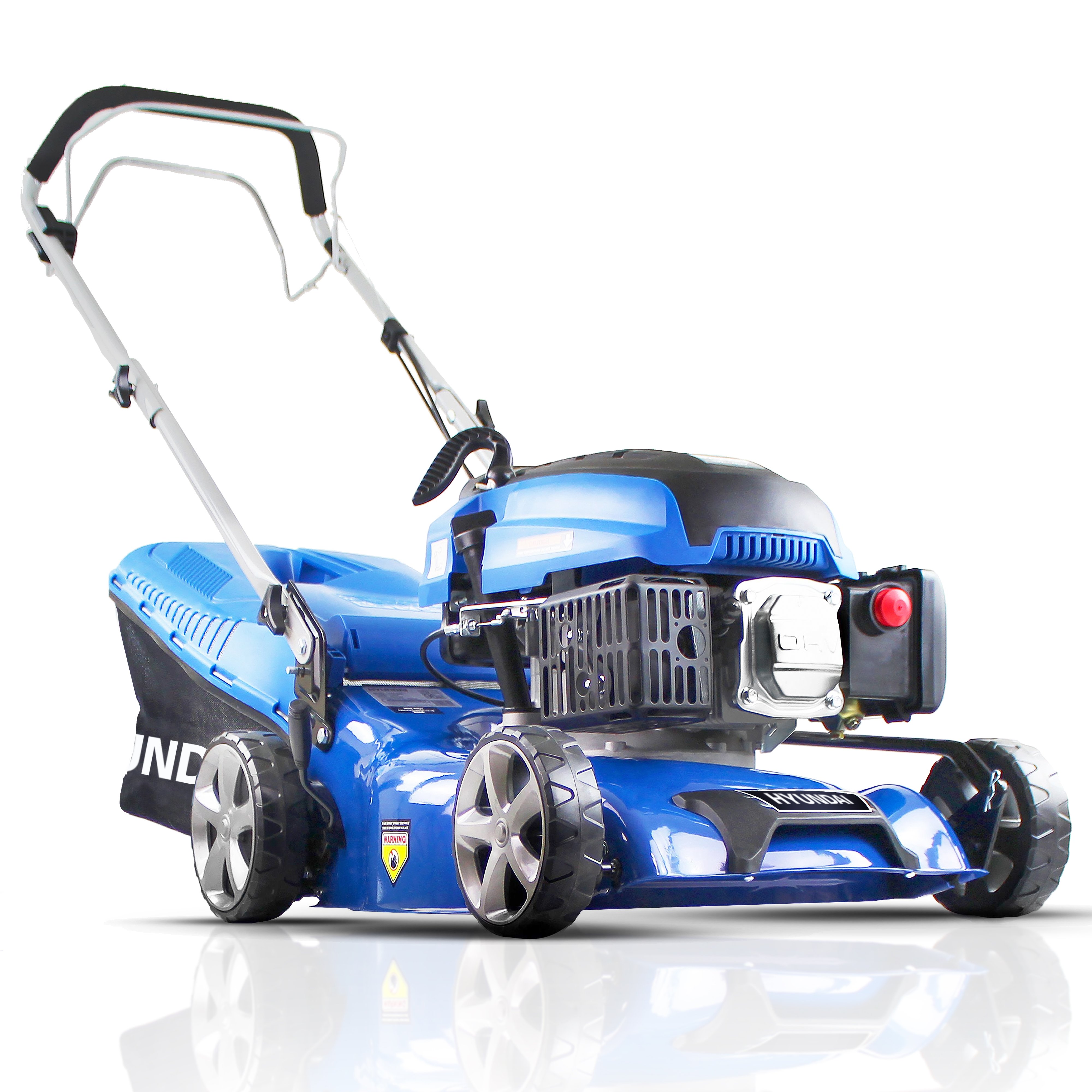 Hyundai HYM430SP 139cc Self-Propelled Petrol Lawn mower - 42cm