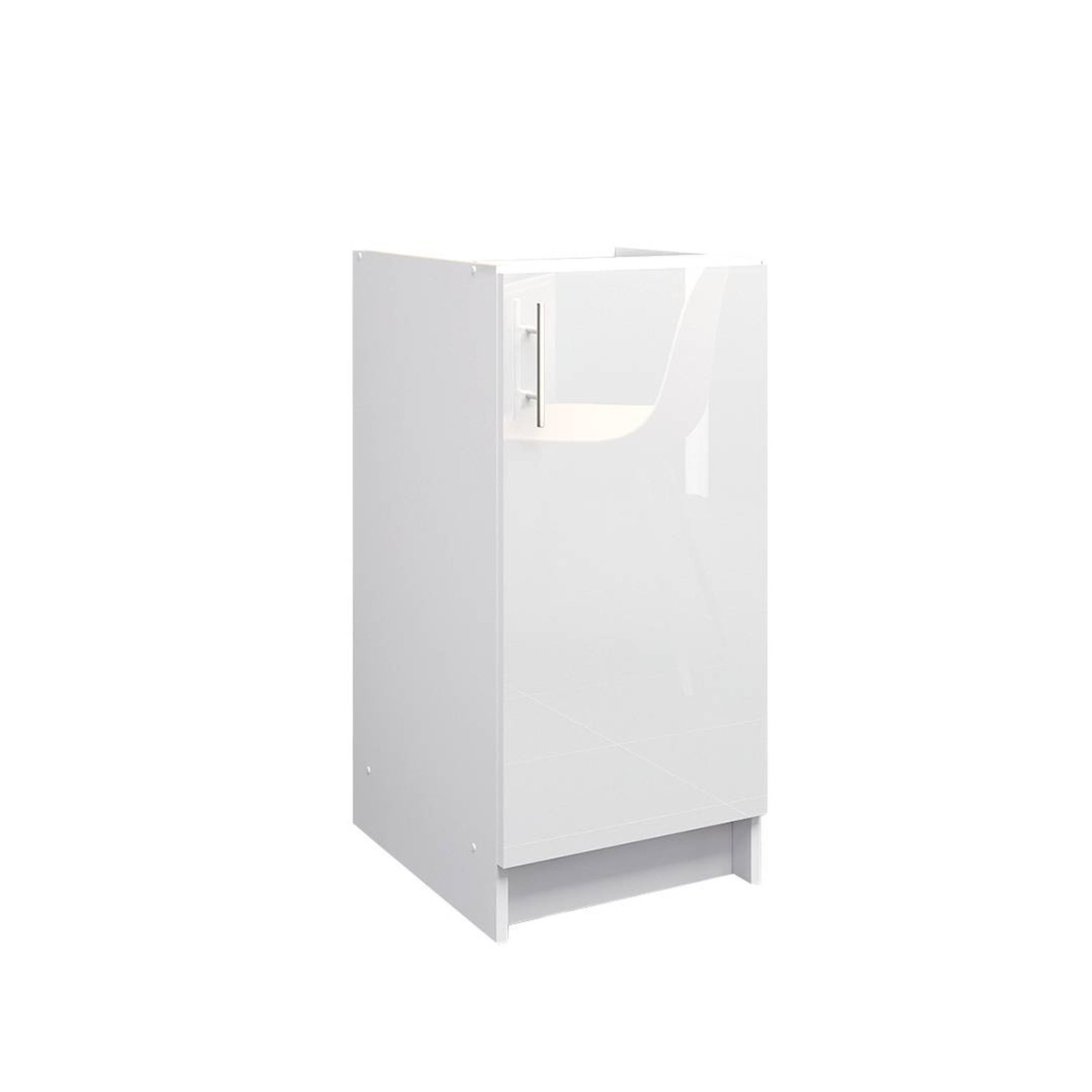 JD Greta 400mm Base Cabinet with 1 Door - White Gloss