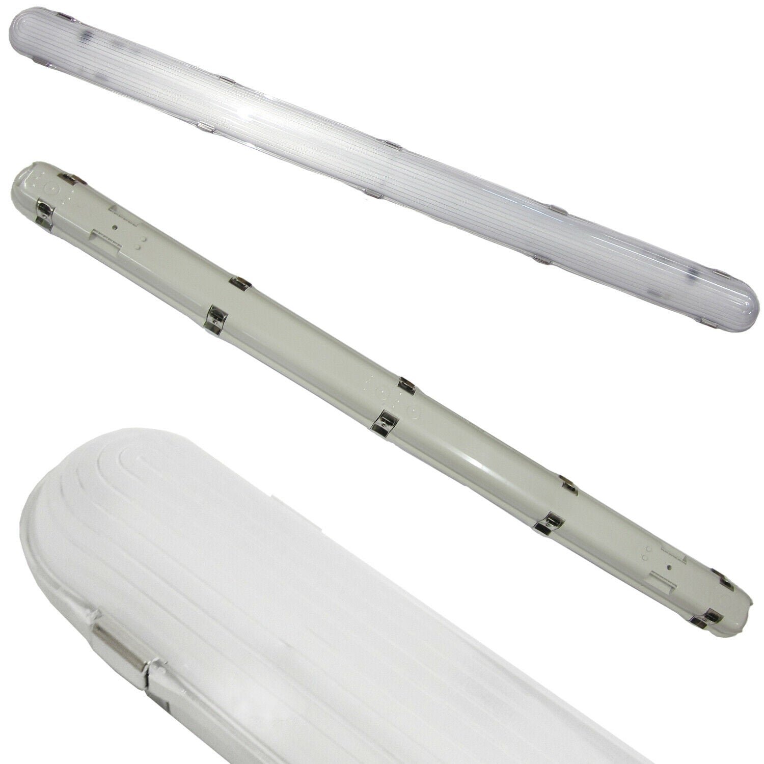 Loops Direct 24W Polycarbonate LED Batten Light 4ft - 4000K