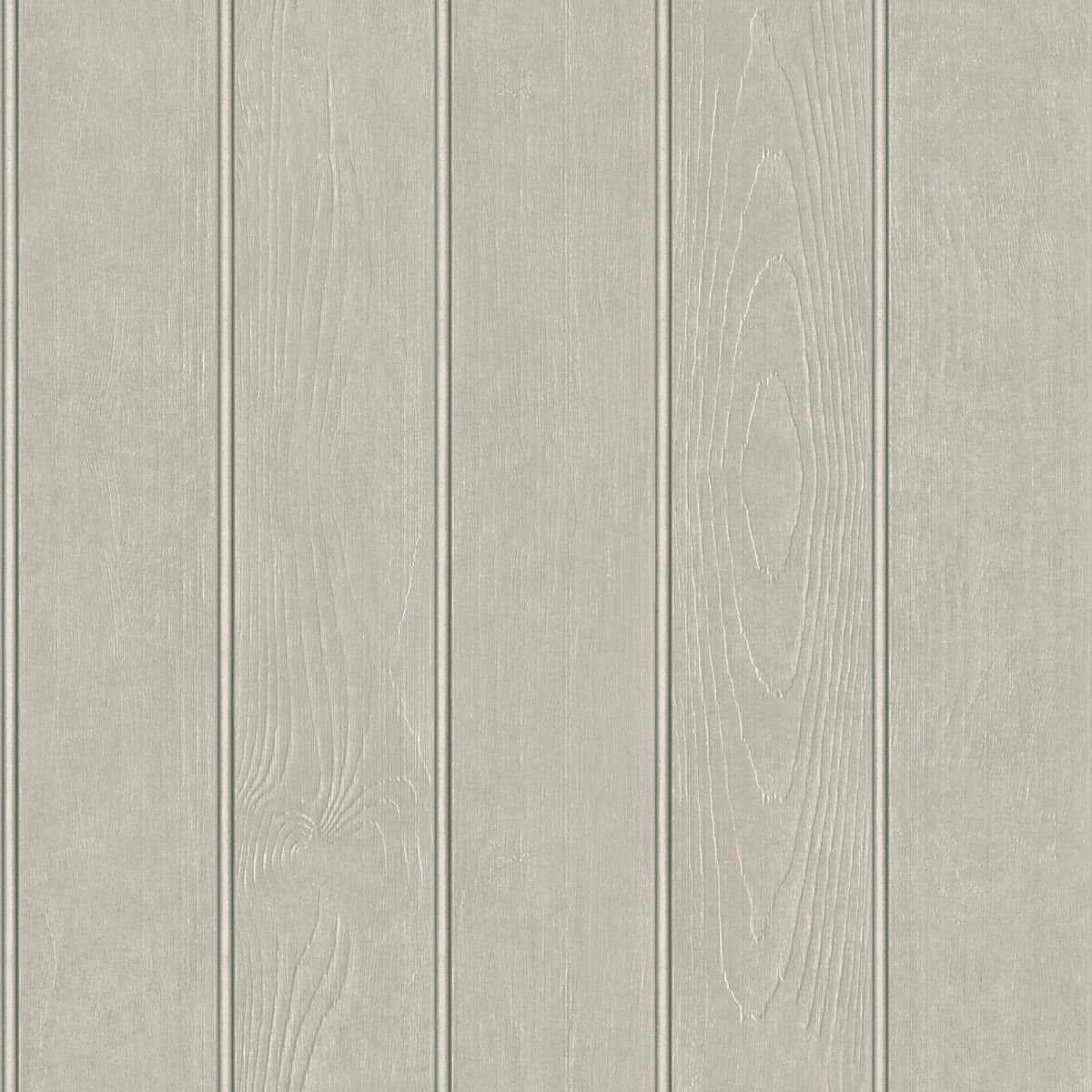 Belgravia Beaded Wood Panel Wallpaper - Grey