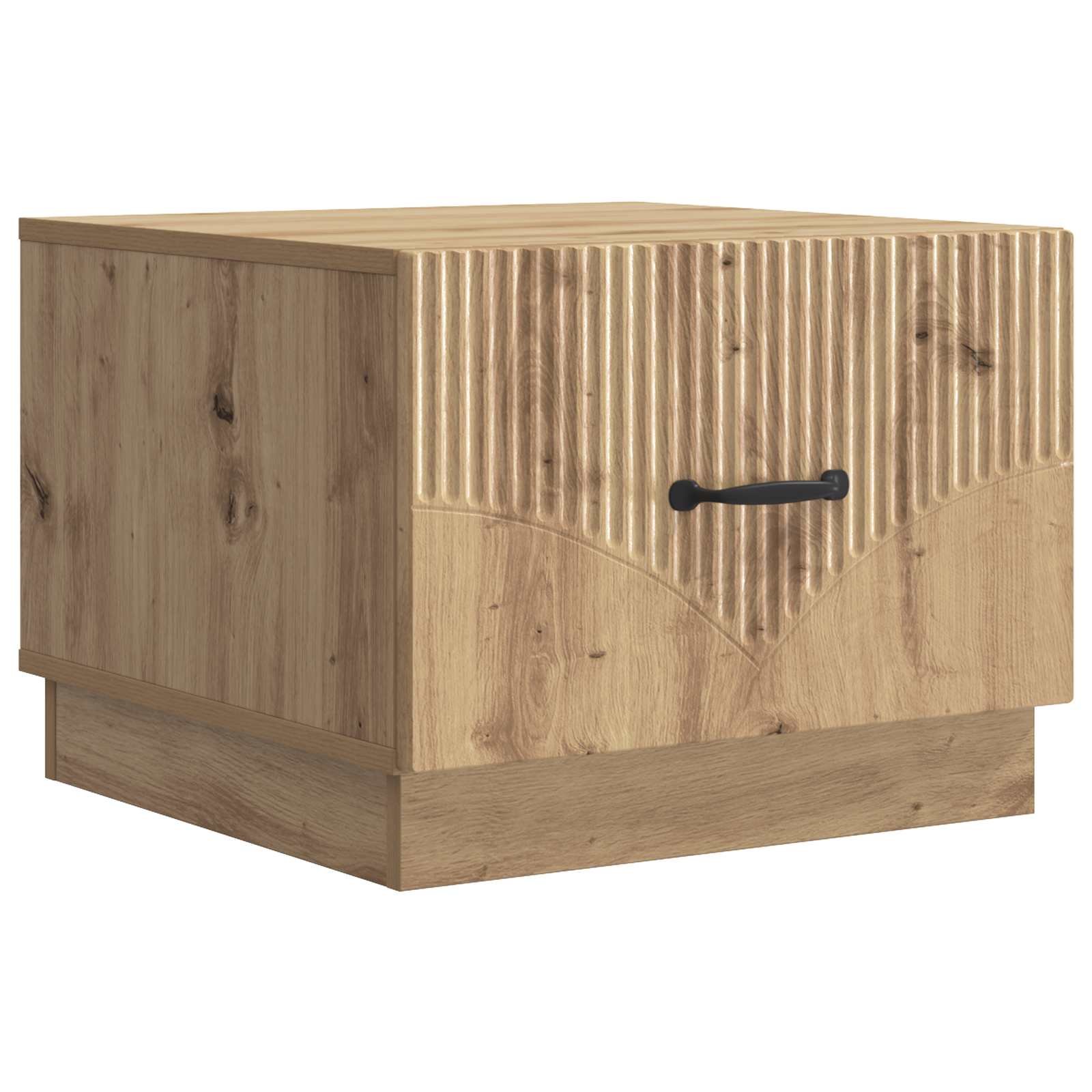 Walplus Engineered Wood Coffee Table - Oak - 49 x 50 x 37 cm