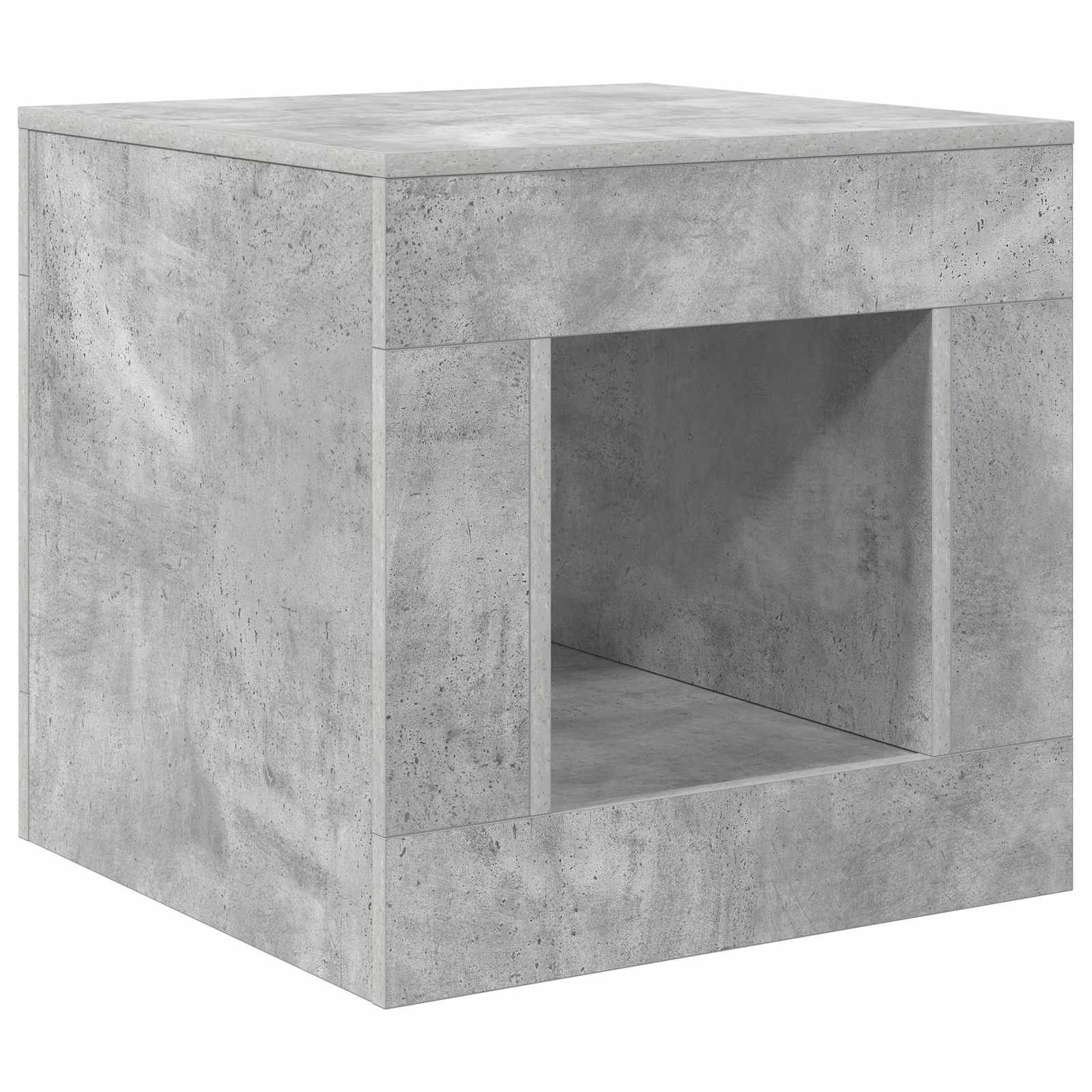 Walplus Coffee Table - Concrete grey - 51.5 x 50 x 50 cm